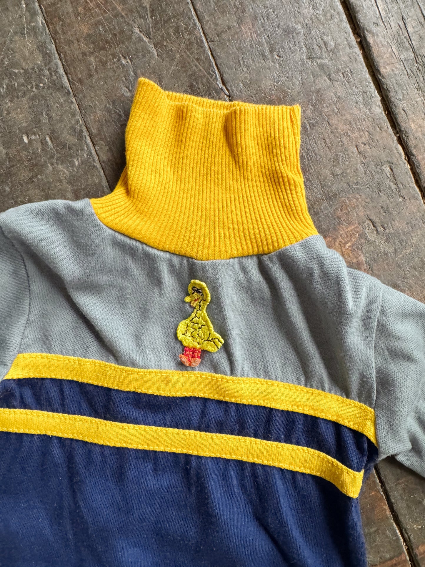 Big Bird Sesame Street 80s Turtleneck (2T)