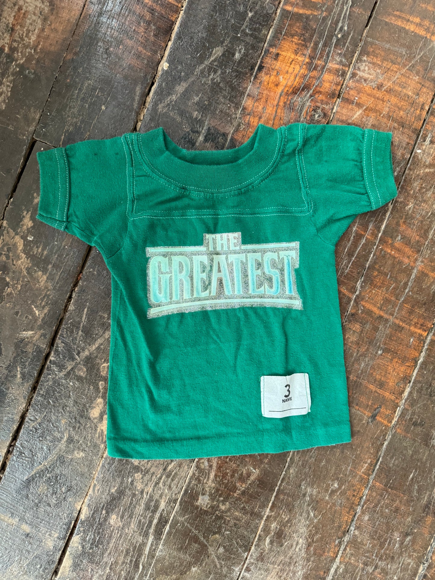 The Greatest Glitter 80s Tee (2T)