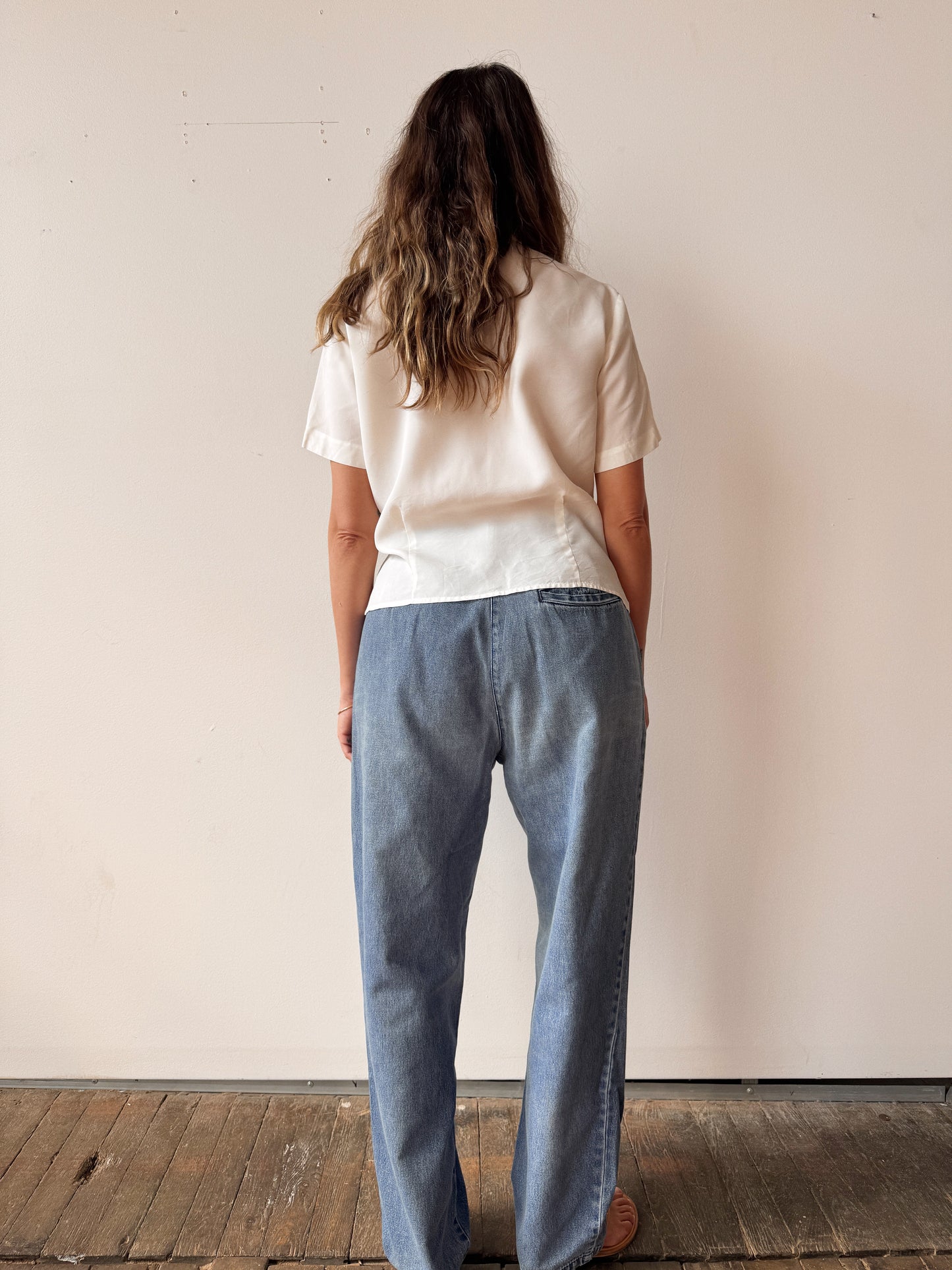 50s Blouse Betty White Top (S)