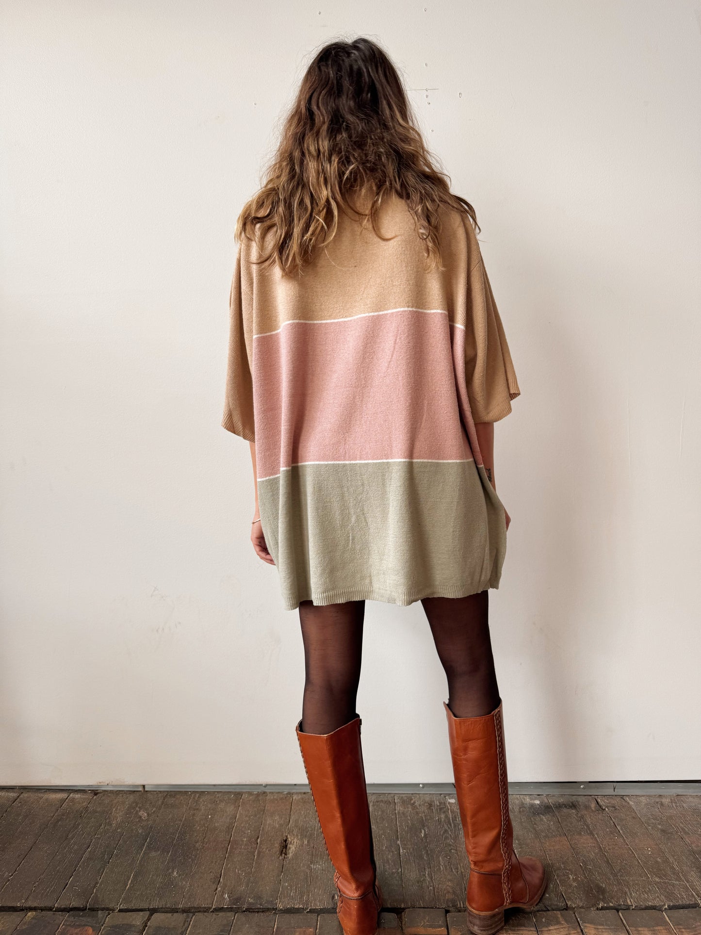 Silk 90s Brownstone Blouse (XXL)