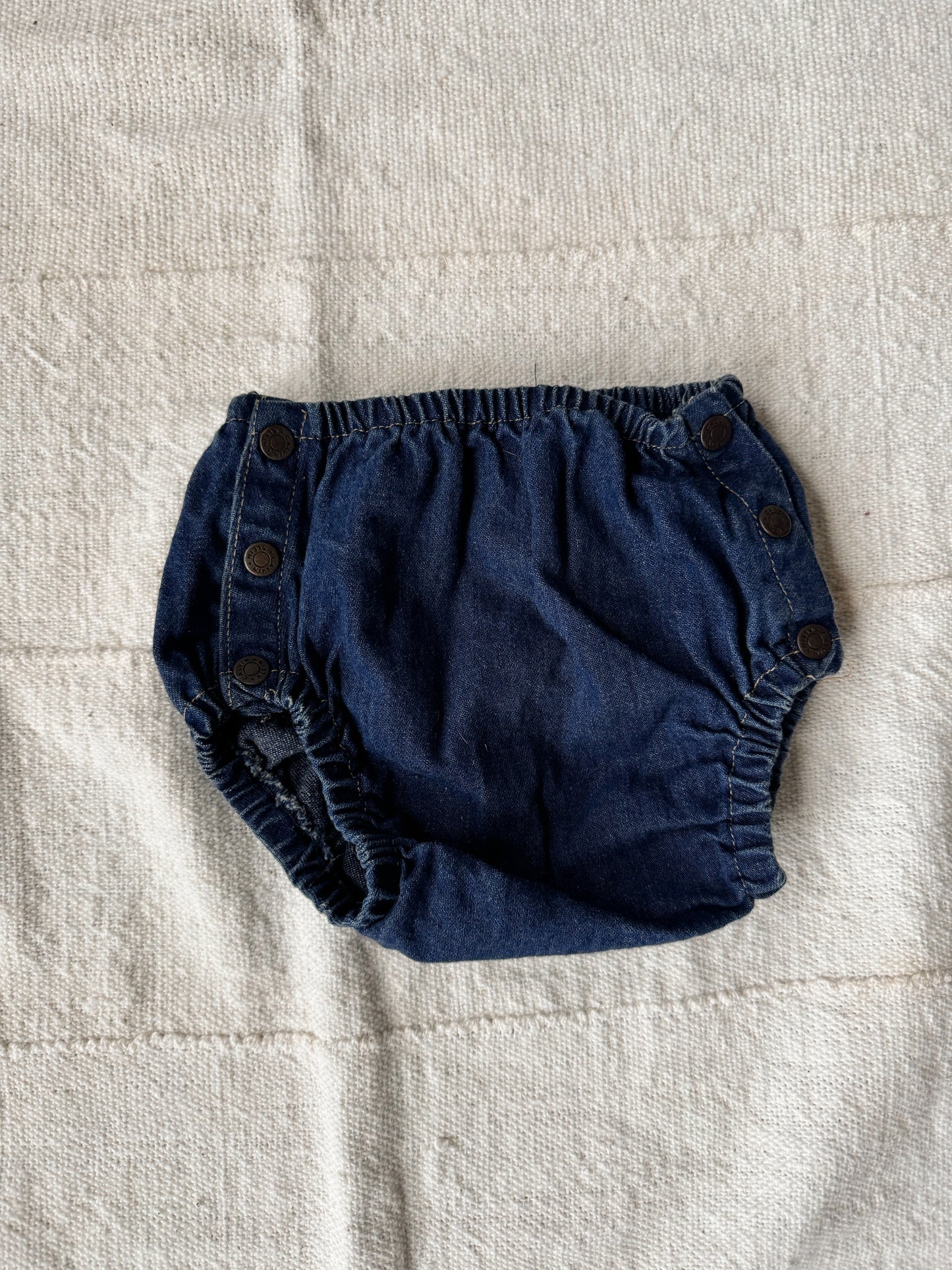 Calvin Klein Denim Bloomer Diaper Cover (2T)