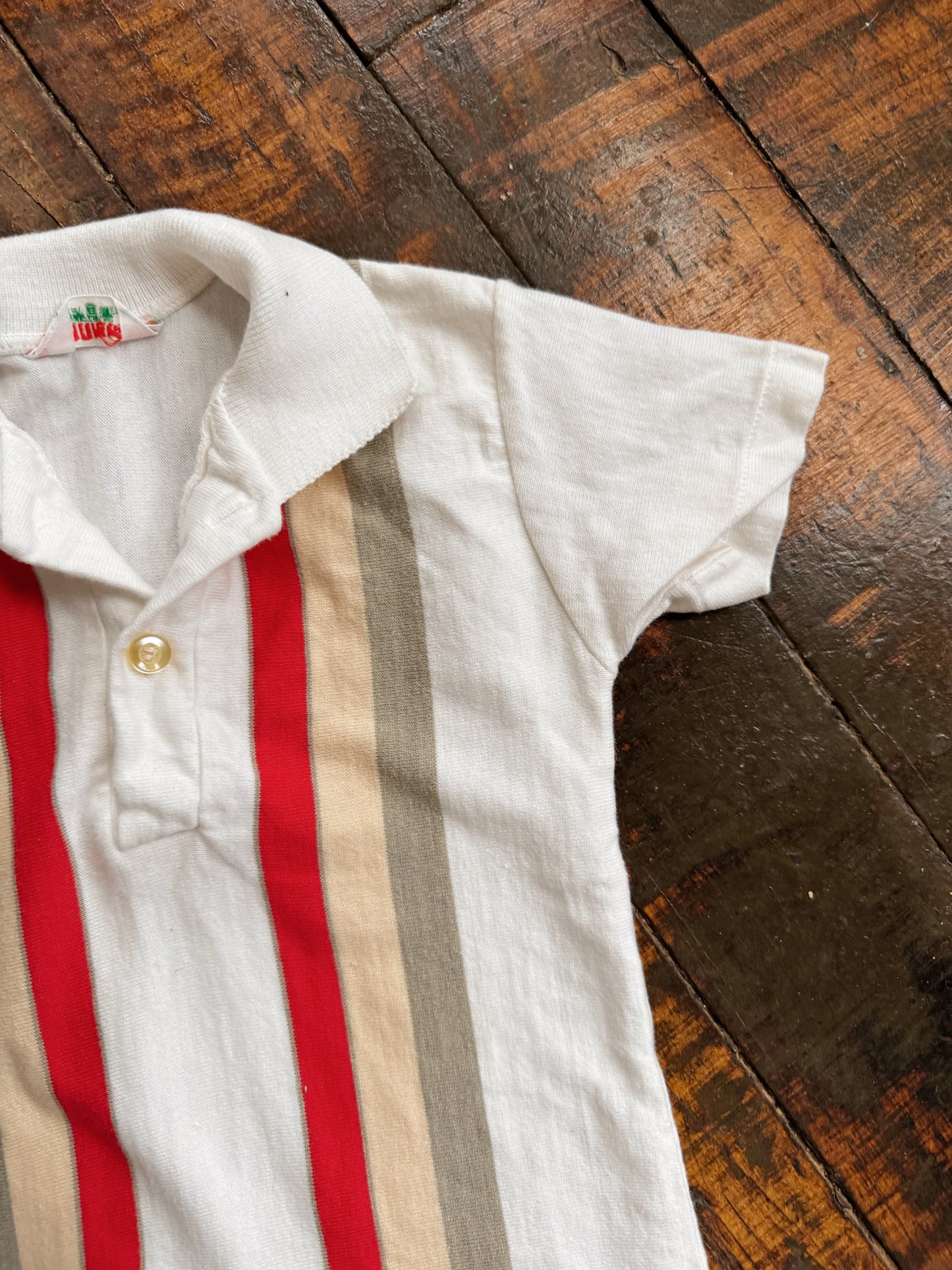 80s Striped Polo (18mths)