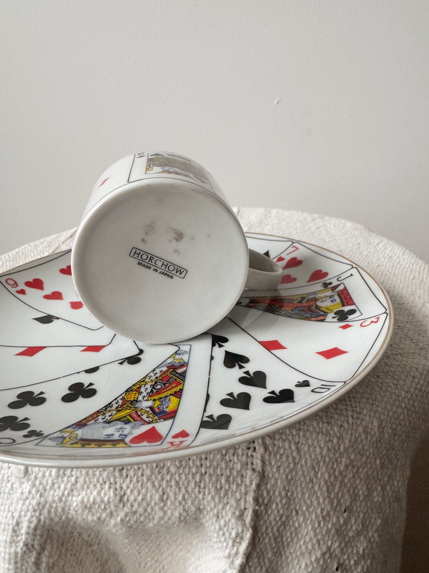 Horchow Cards Espresso Cup and Plate