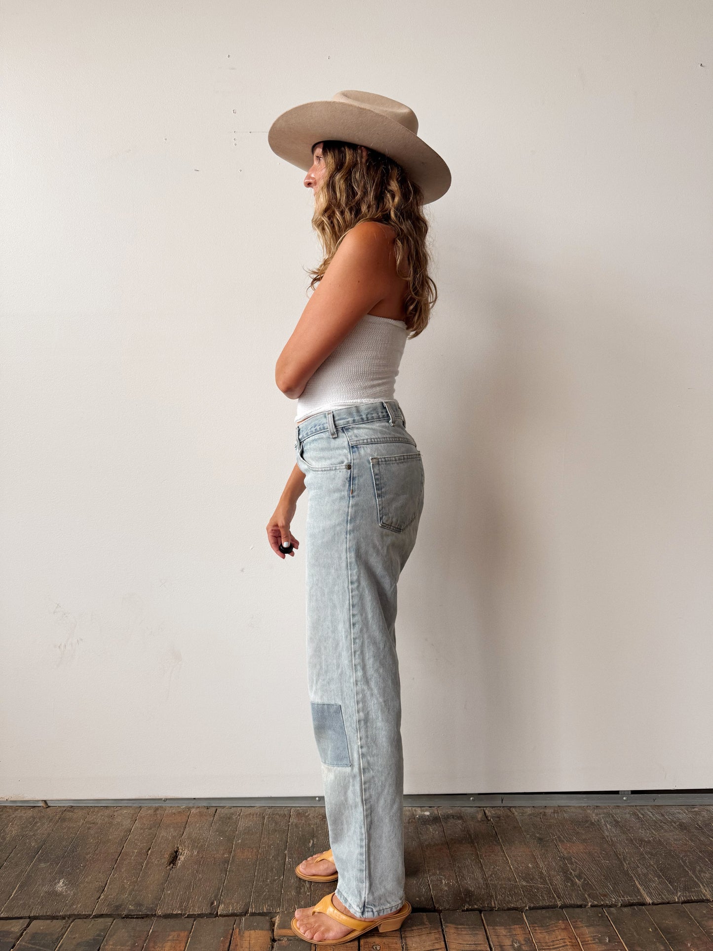 Lightwash 90 Patchwork Eddie Denim (30")