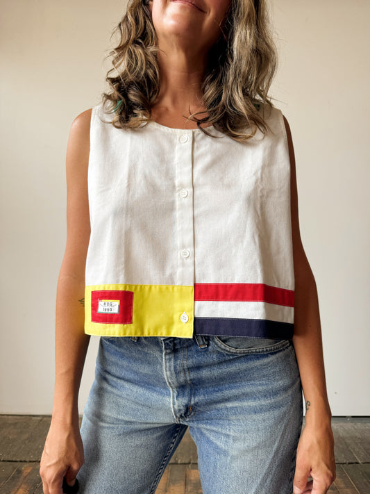 70s HUG Cropped Top (L)