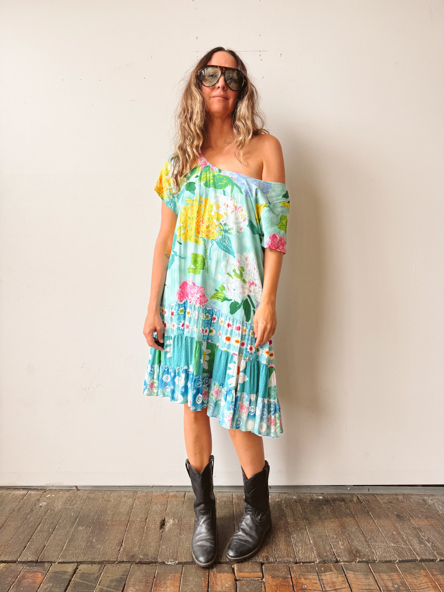 Summer Print Jams World Drop waist Dress (XL)