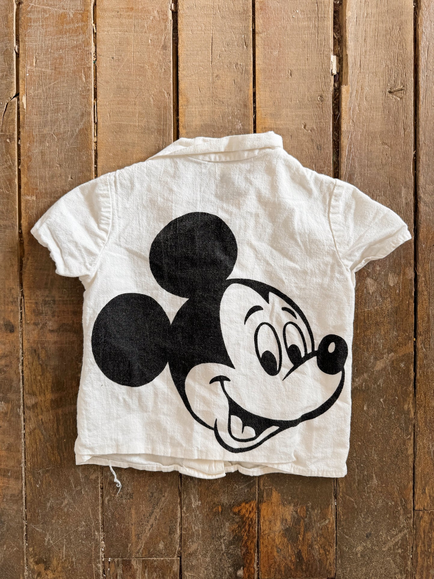 Disney Mickey Mouse Button Down Top (2T)