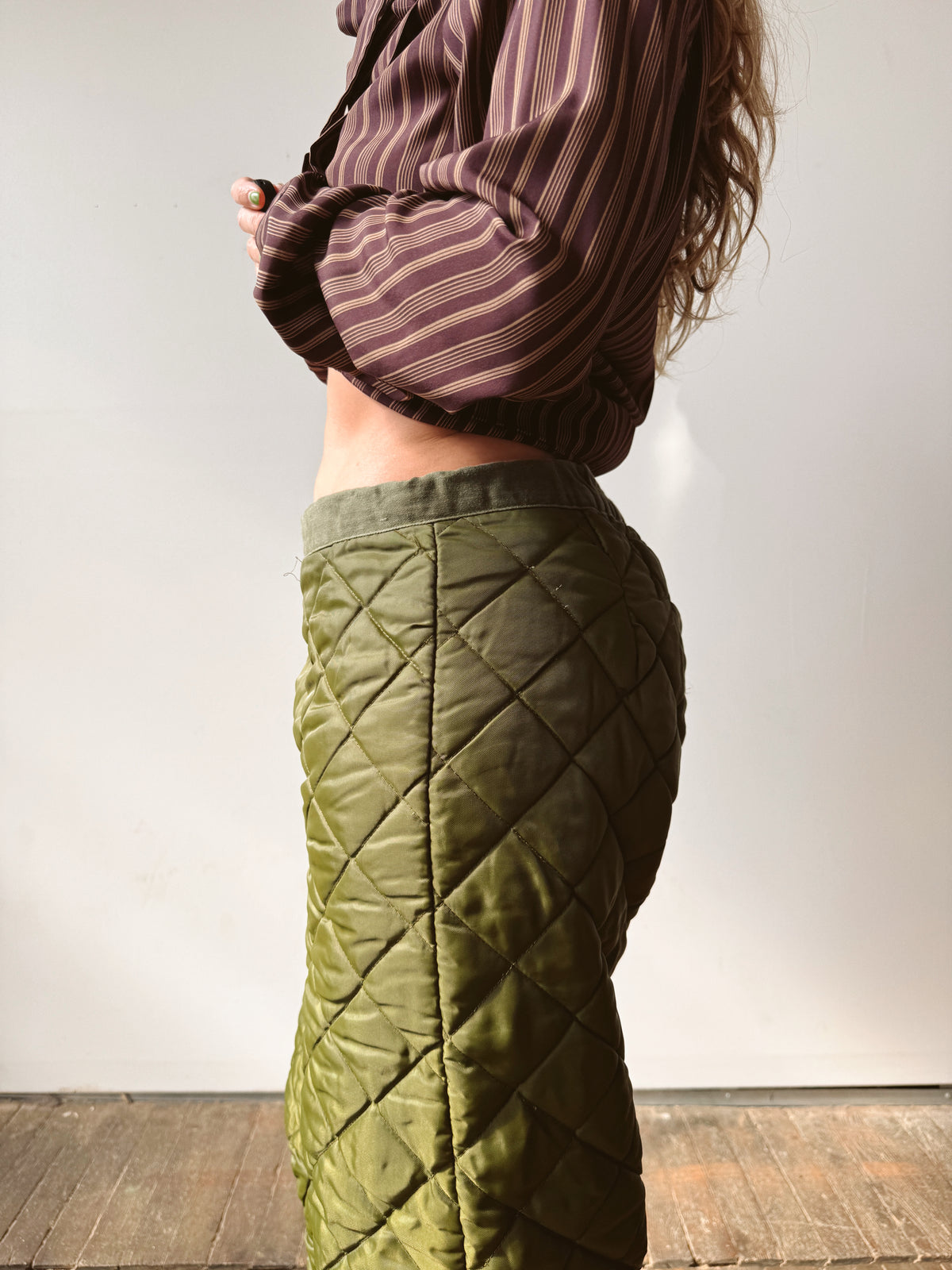 Vintage '75 Dutch Military Surplus Quilted Pant (30")