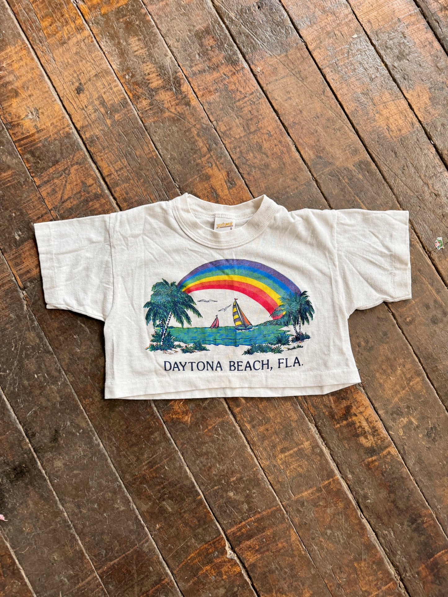 Girls Daytona Beach Cropped Top (5/6)