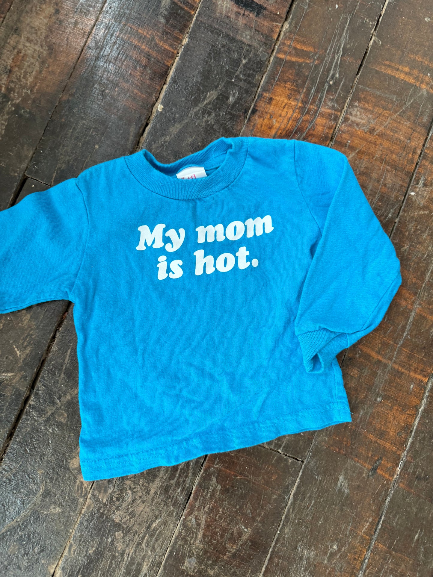 Hot Mom Long-sleeve Tee (12mos)
