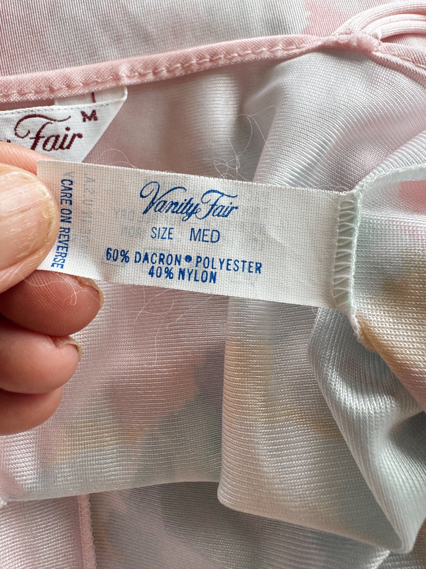 80s Floral Slip Dress (M)