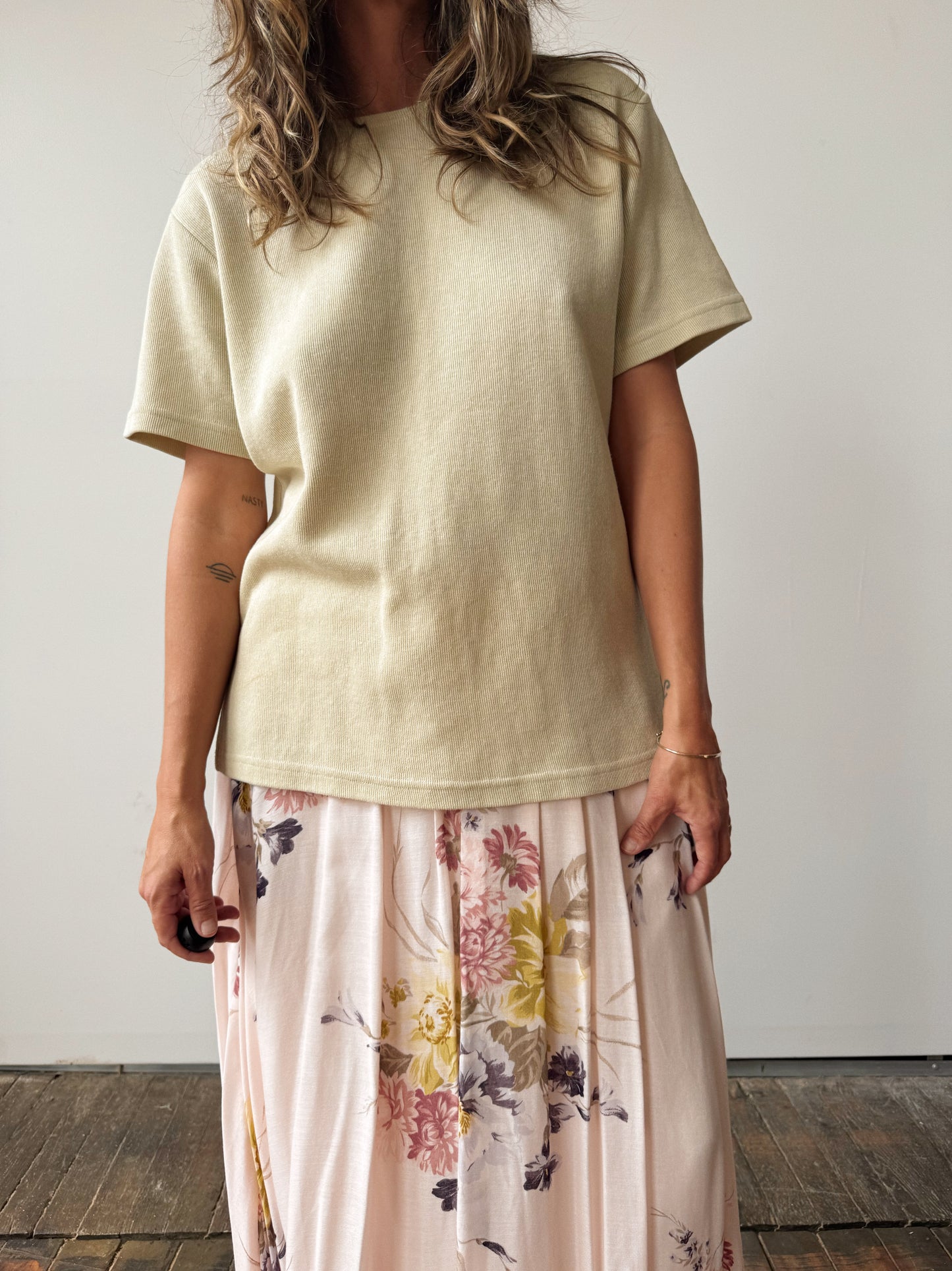 Sage Green 80s Box Shirt (S)