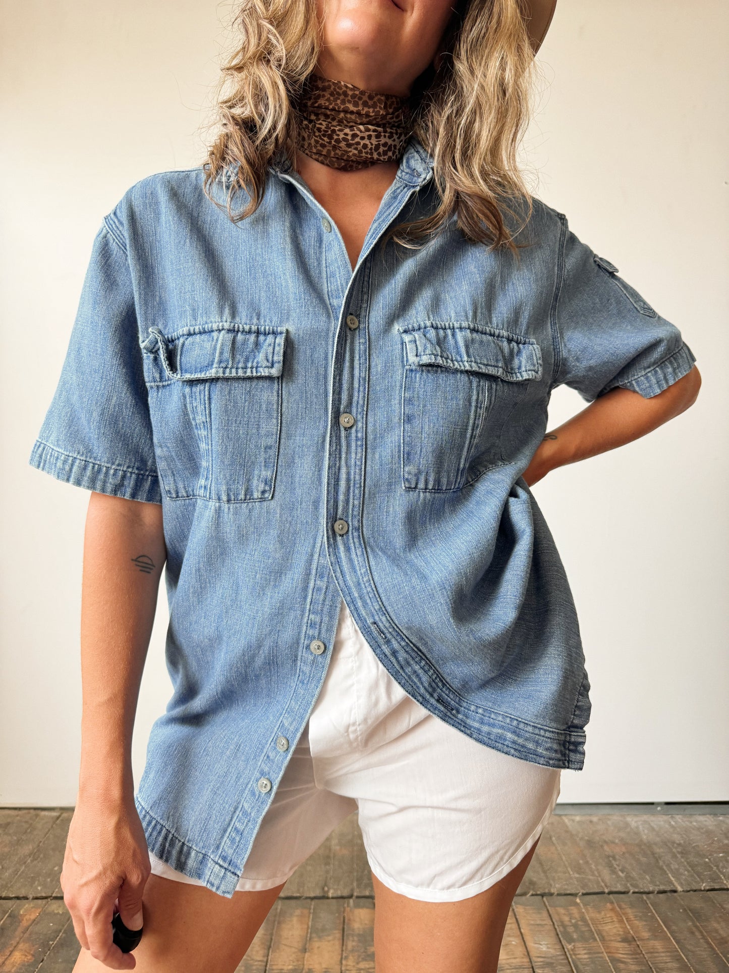 Denim 90s Shirting (S)