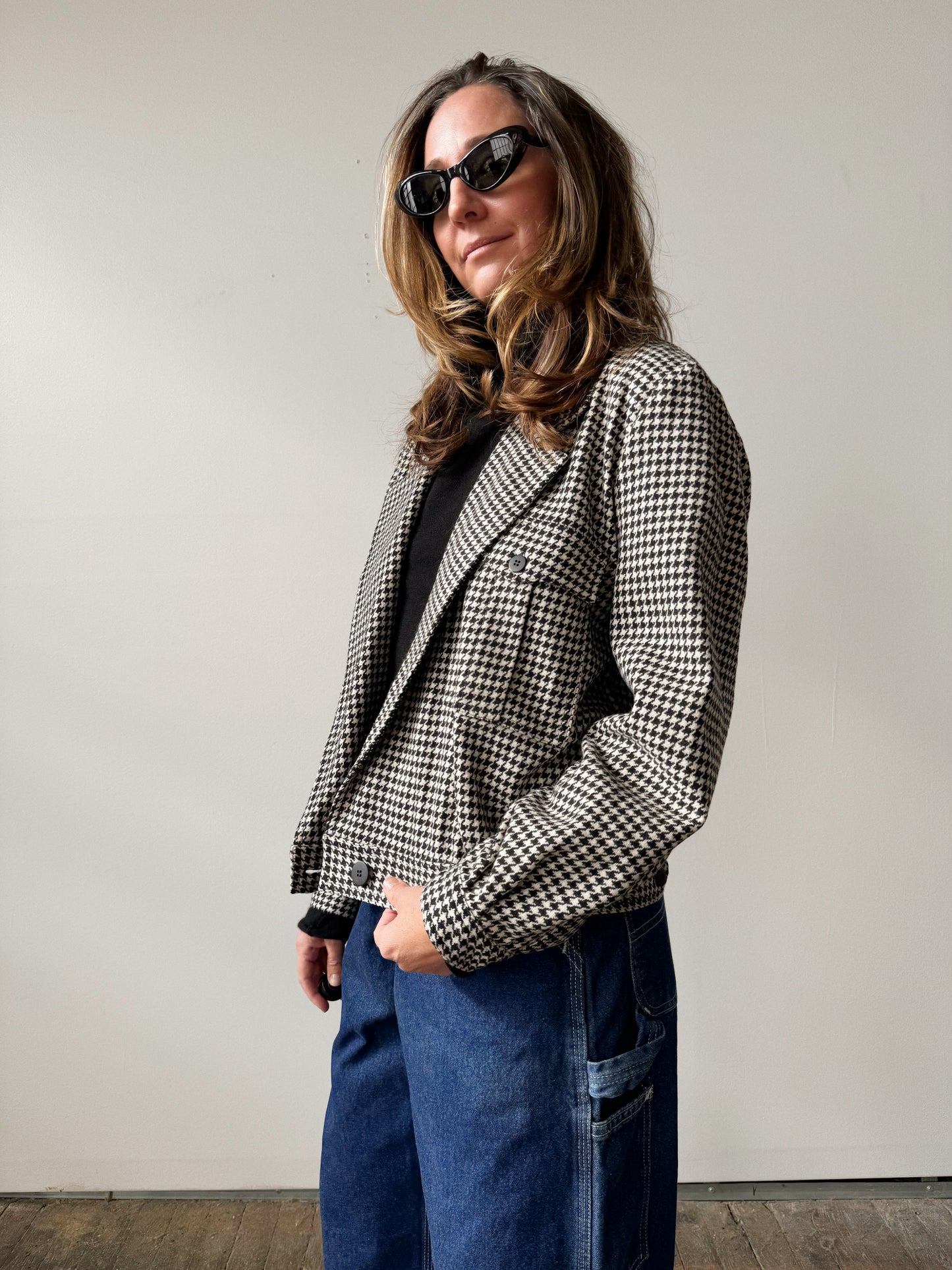 Houndstooth Crossover Jacket (M)