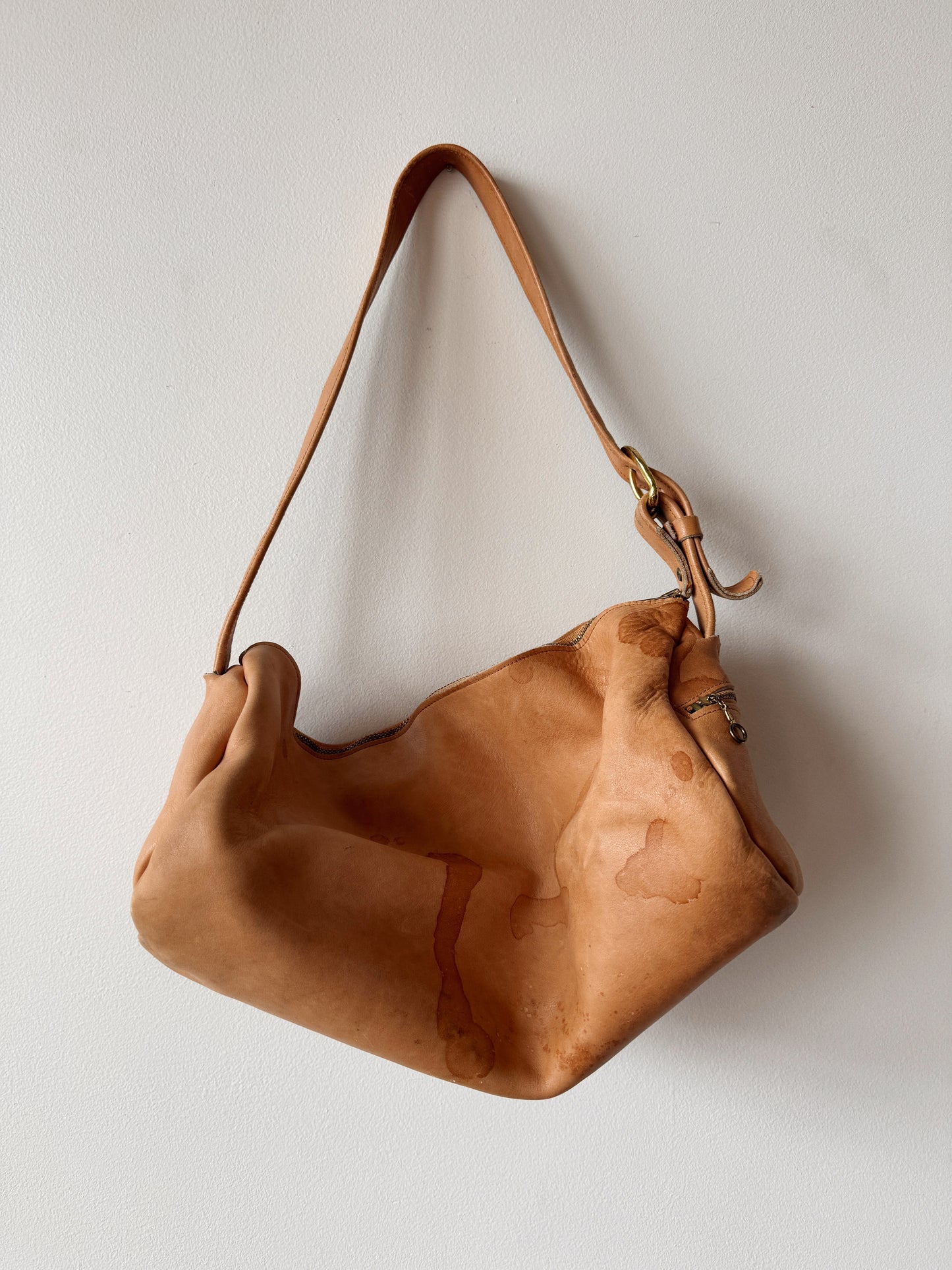 Leather Vintage Duffel Purse