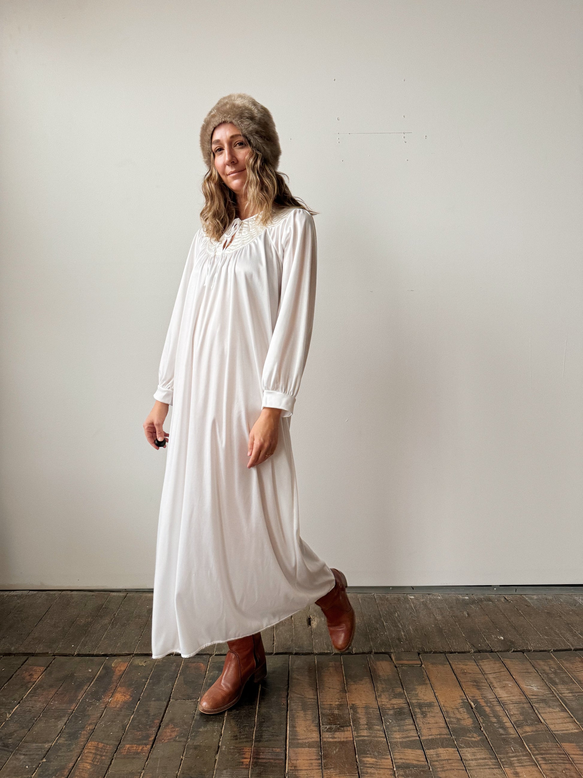 70s Airy Evening Dress (M) dry vtg and 70s Airy Evening Dress (M) dry vtg and
