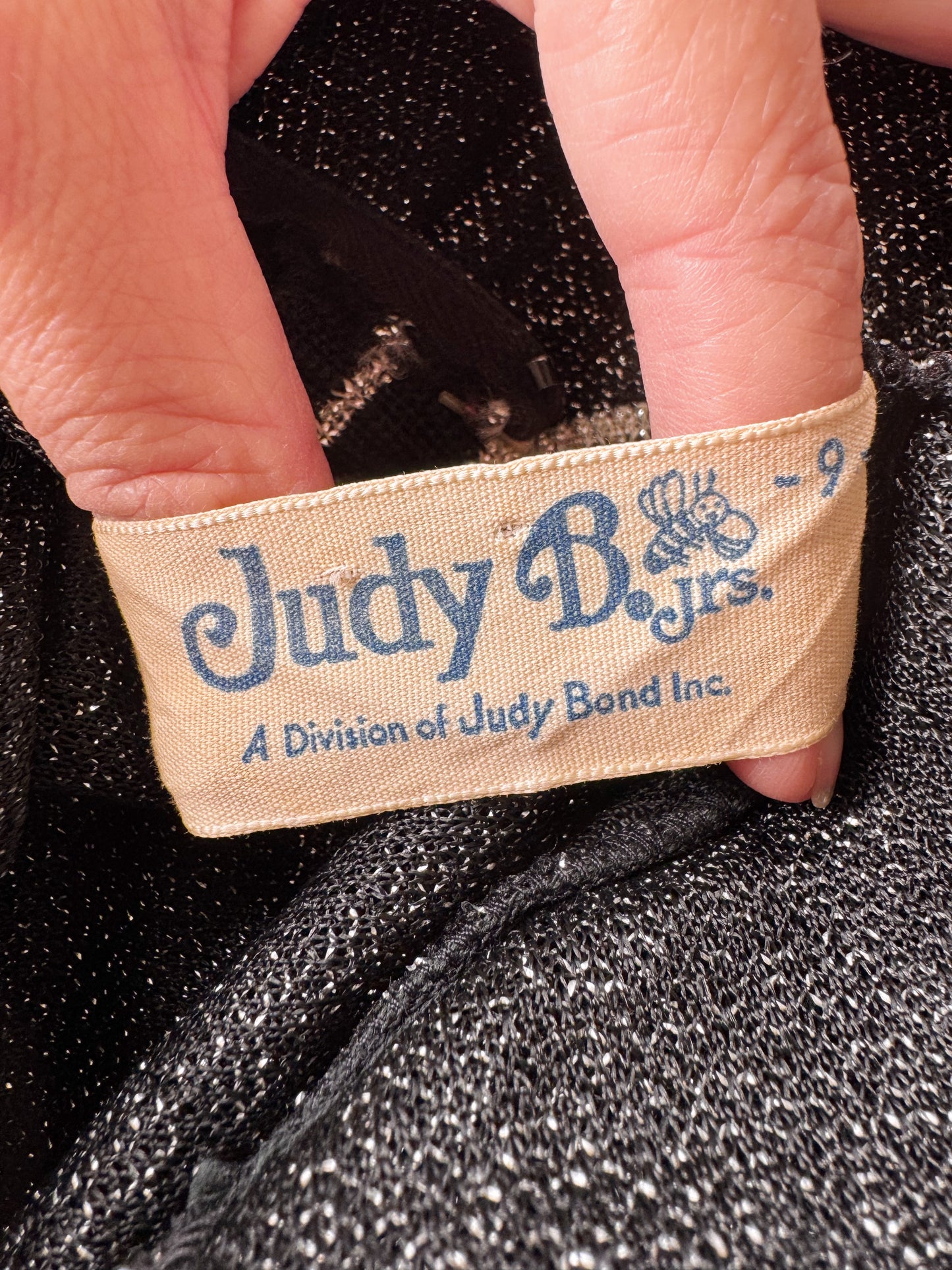 Glitter Lurex Vintage 70s Knit Sweater (XS)