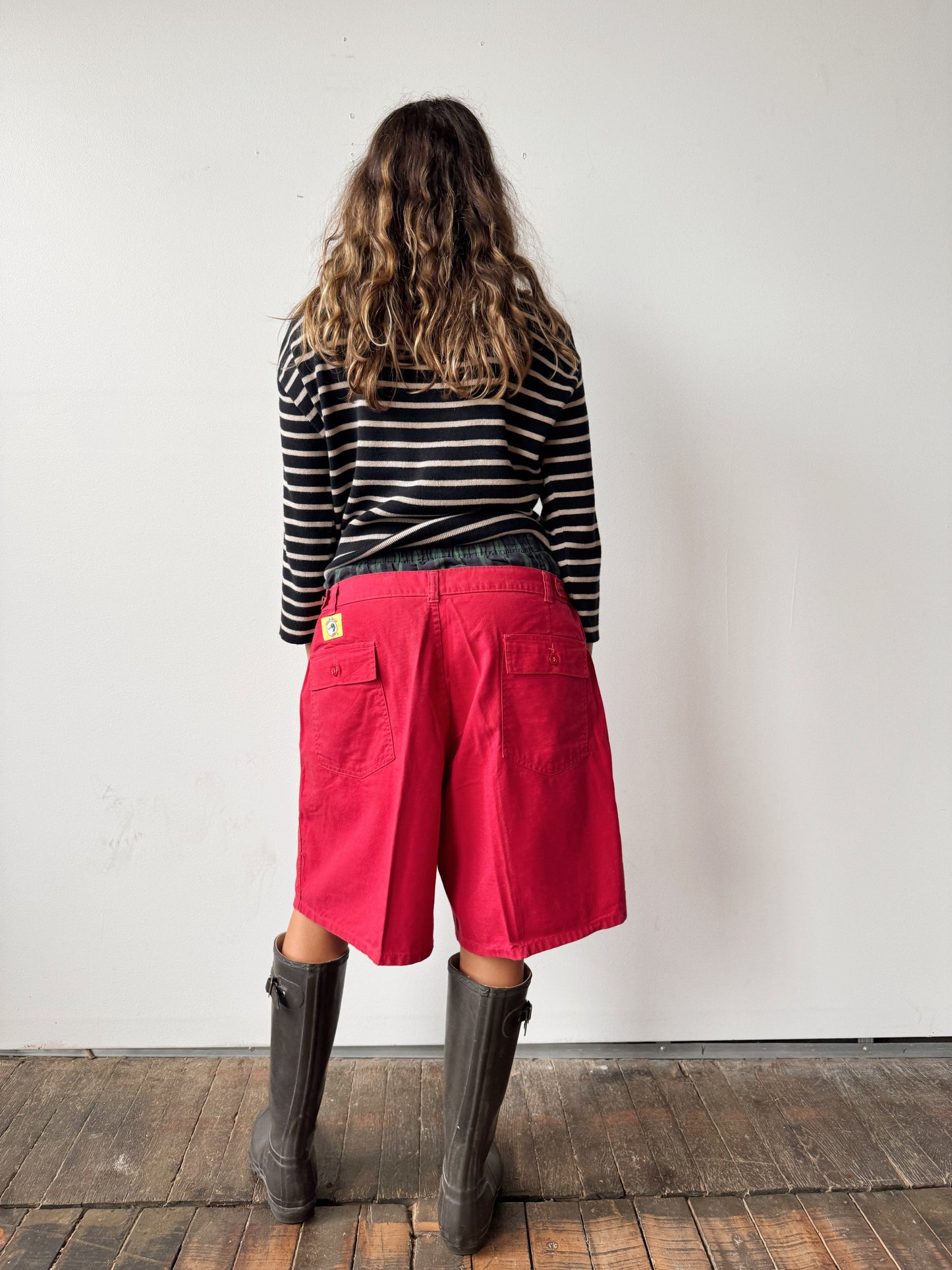 Duck Head Chino Red Shorts (34")