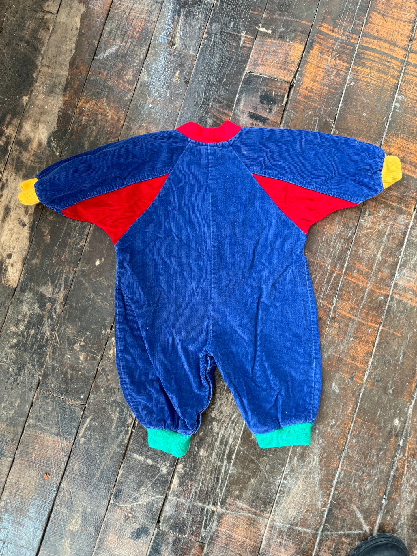 80s Space Invader Dolman Onesie (12mos)