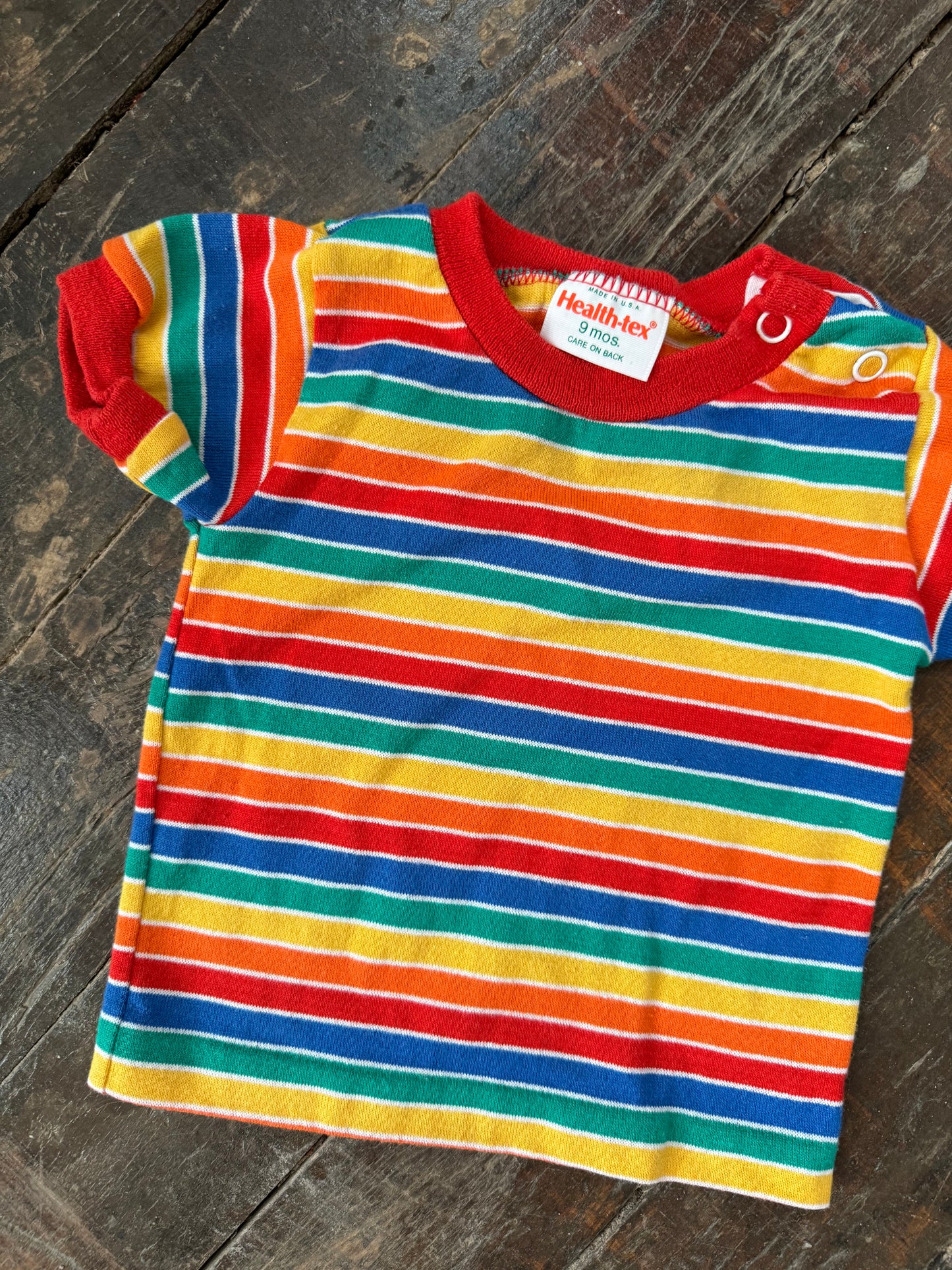 70s Rainbow Tee (9mos)