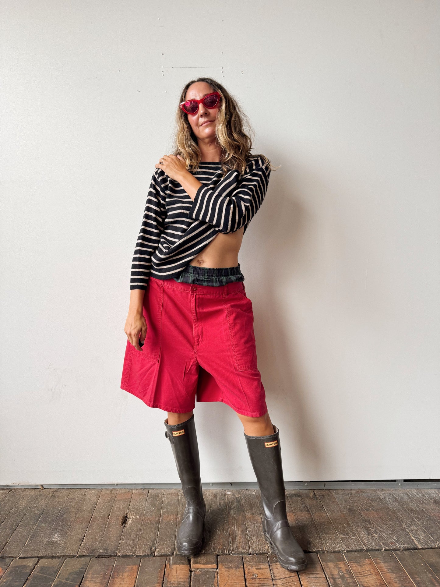 Duck Head Chino Red Shorts (34")