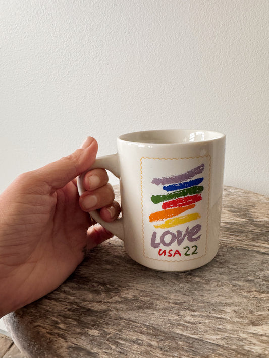 Love Stamp Mug