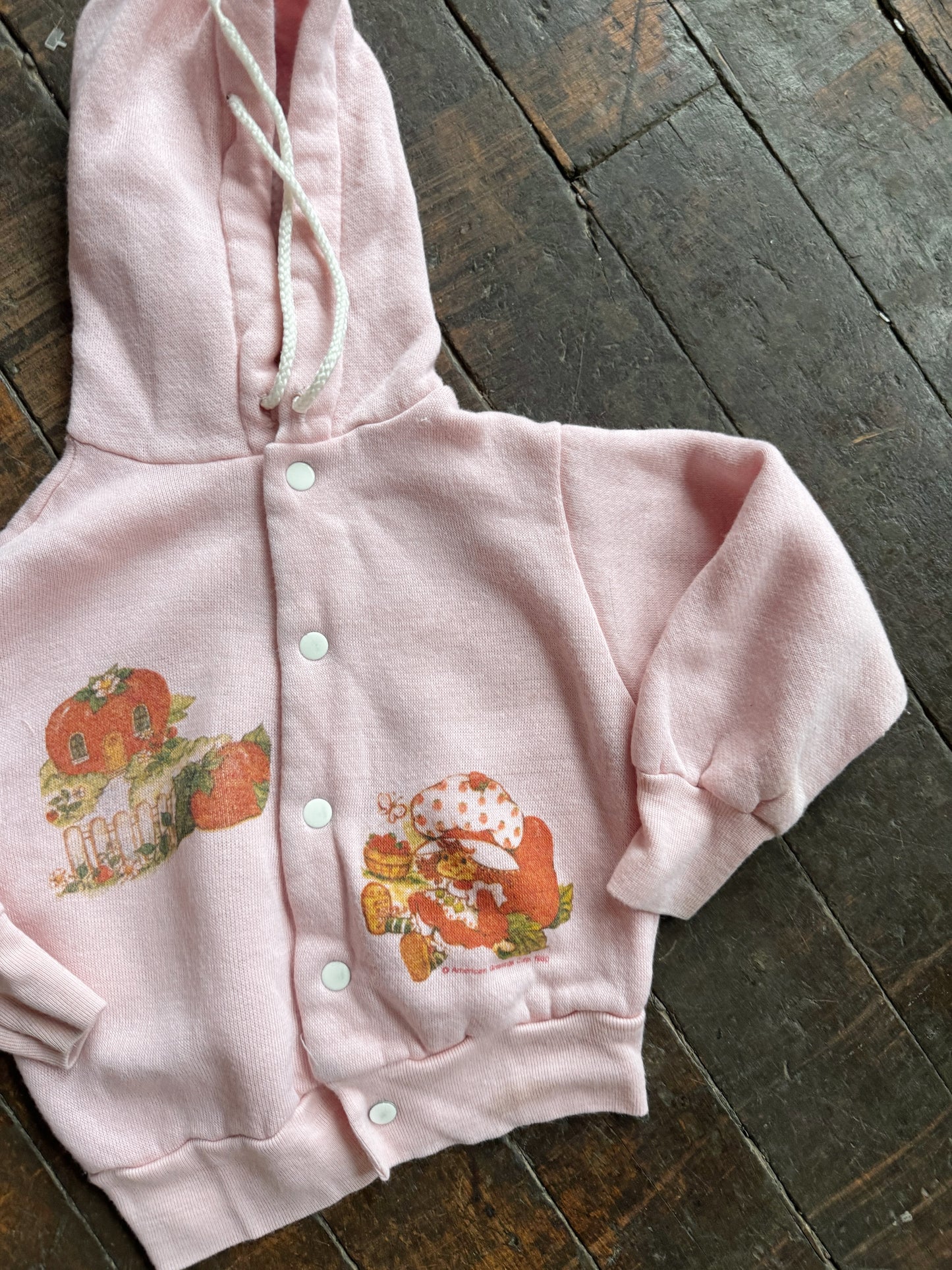 Strawberry Shortcake Hoodie Sweatshirt (2T)