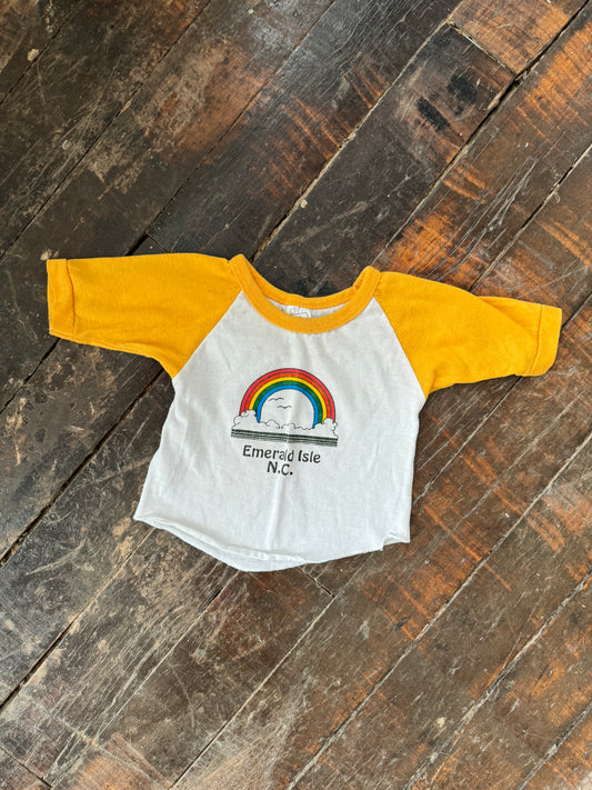 80s Rainbow Vacation Tee (12mos)