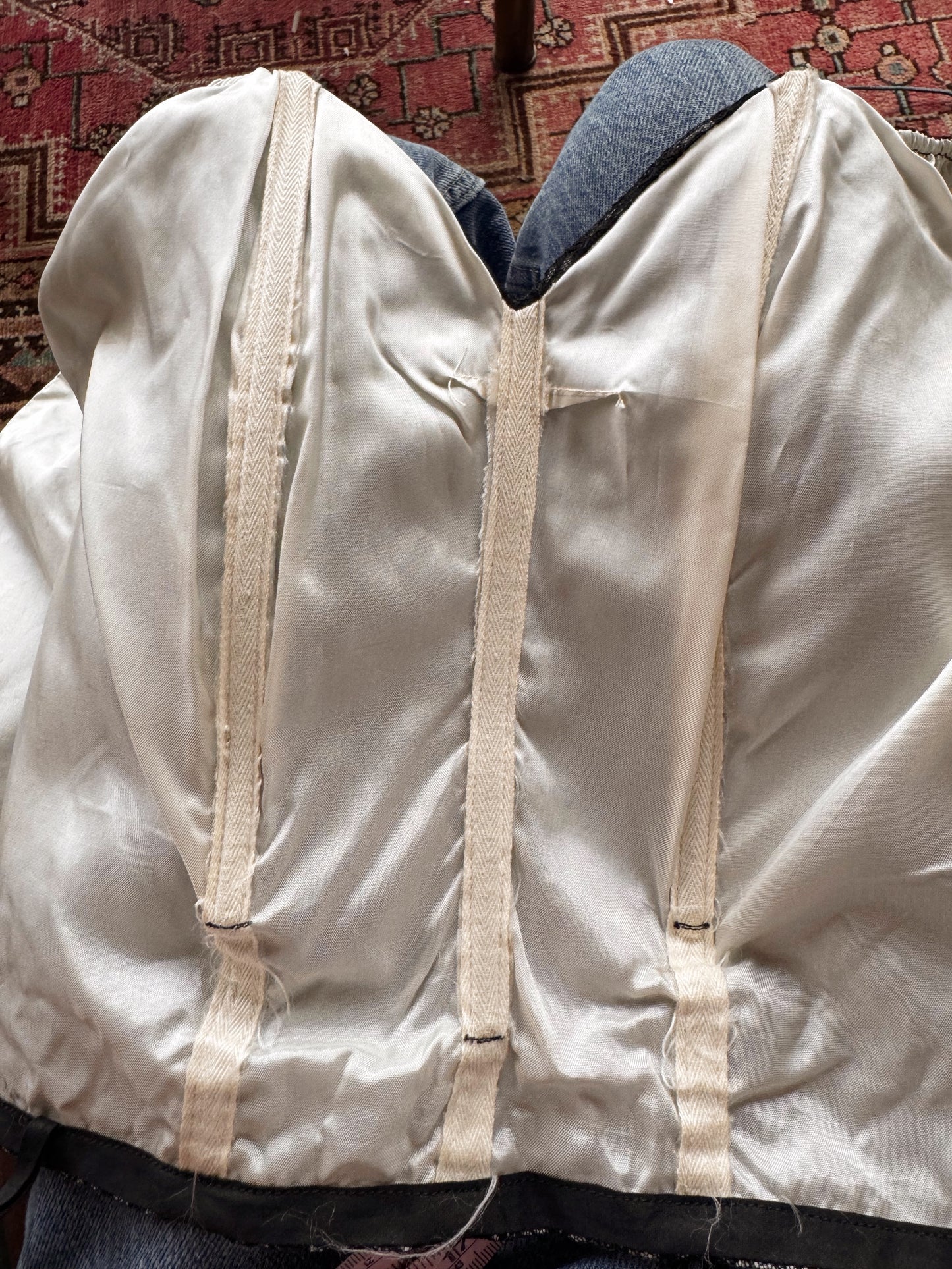 60s Elida Lace Corset Top (S)