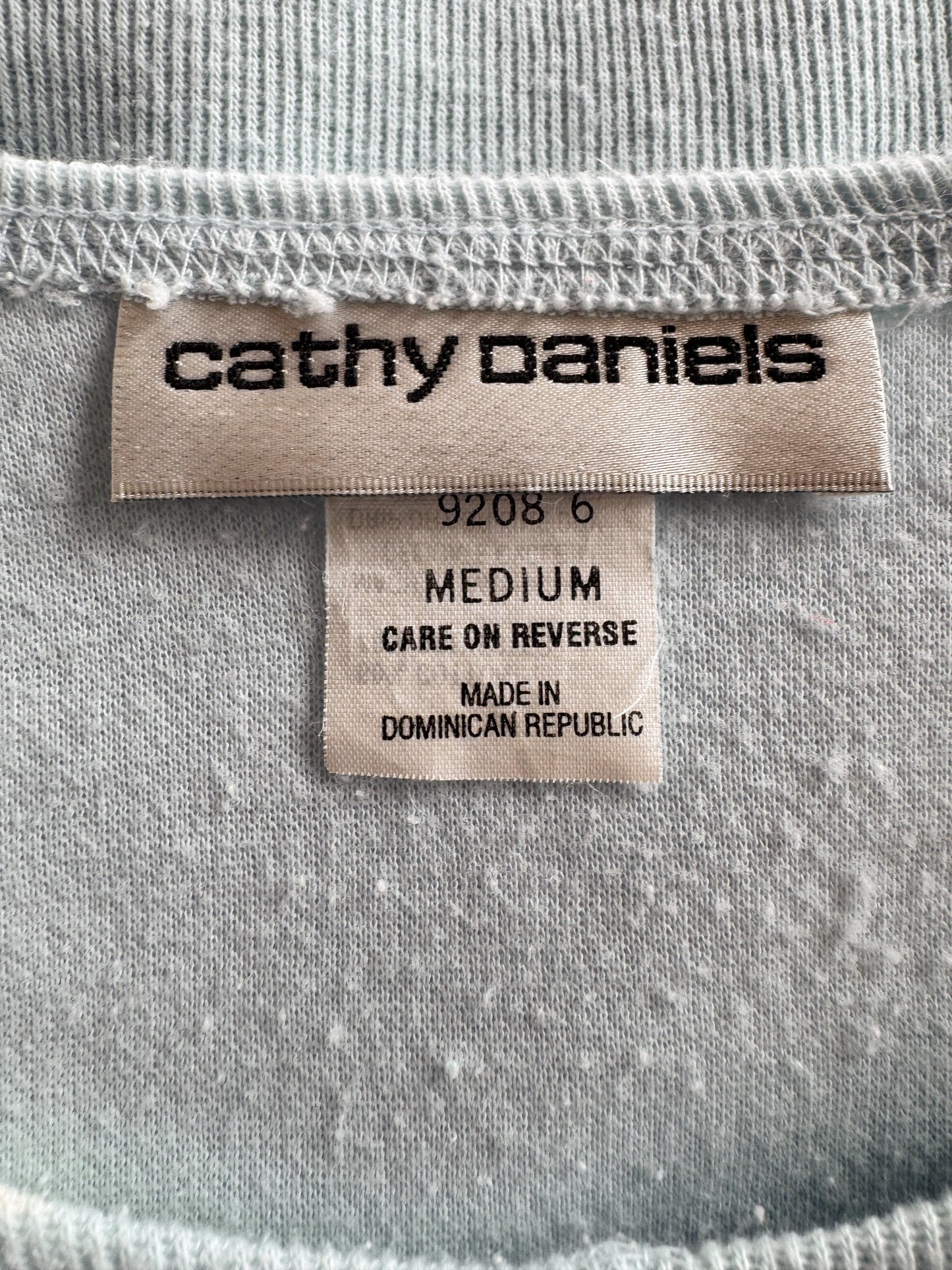 90s Striped and Constrast 90s Tops (M)