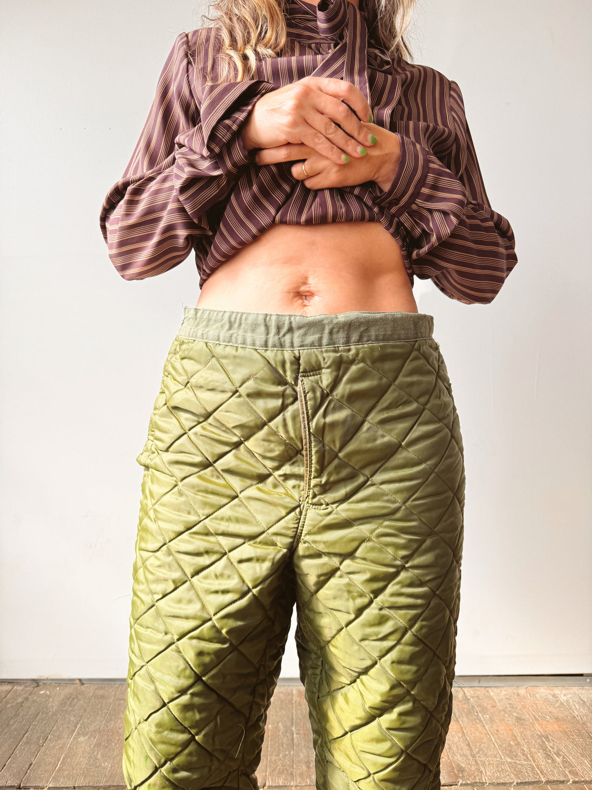 Vintage '75 Dutch Military Surplus Quilted Pant (30")