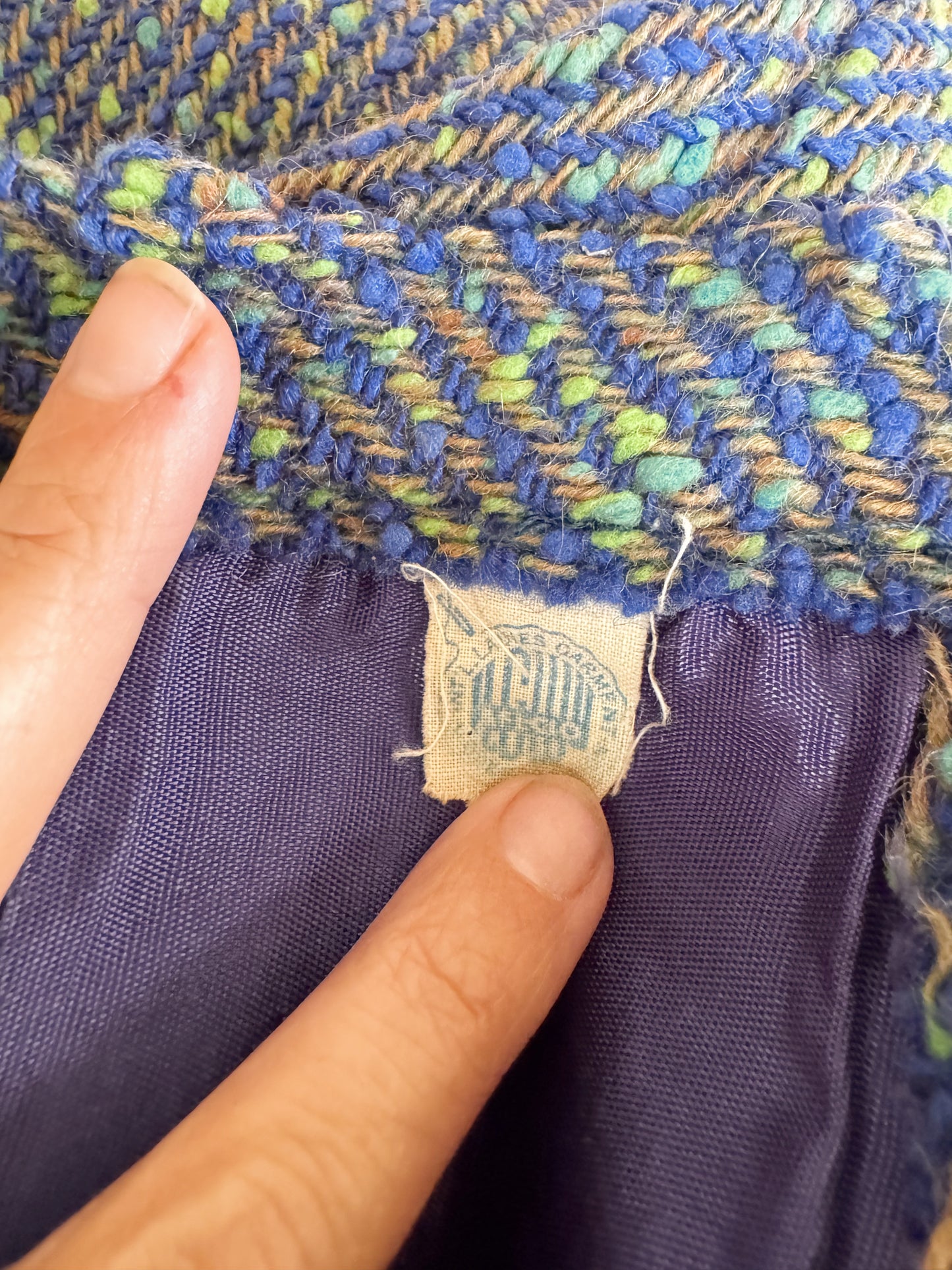 Tweed 60s Pencil Skirt (26")