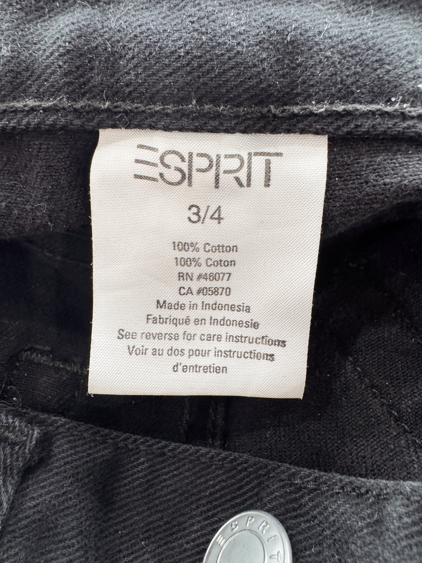 Black 90s Esprit Denim Jeans (24")