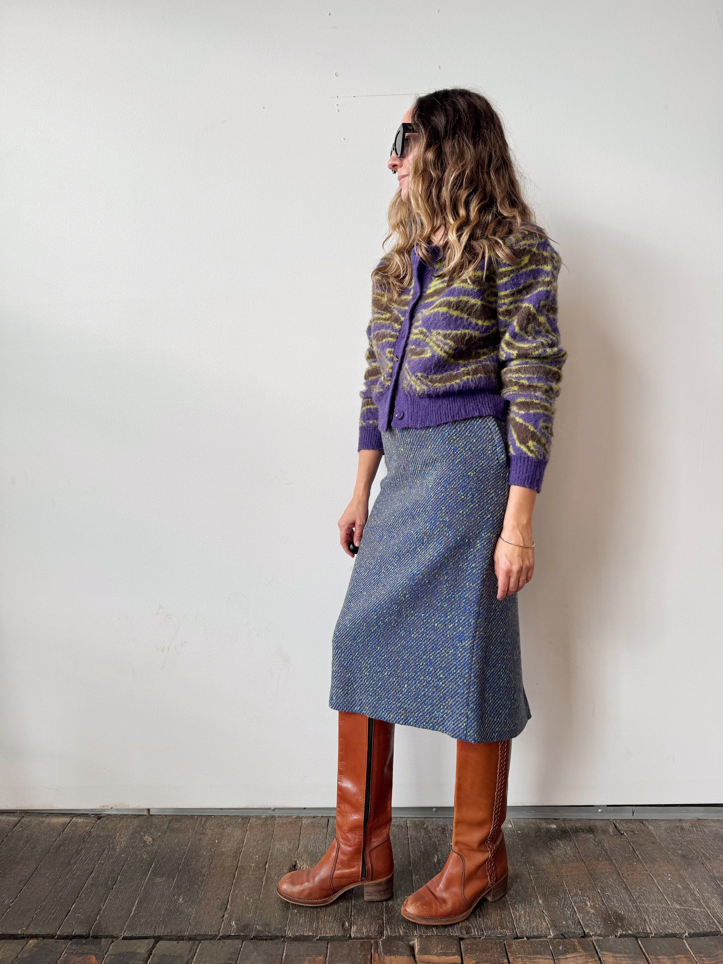 Tweed 60s Pencil Skirt (26")