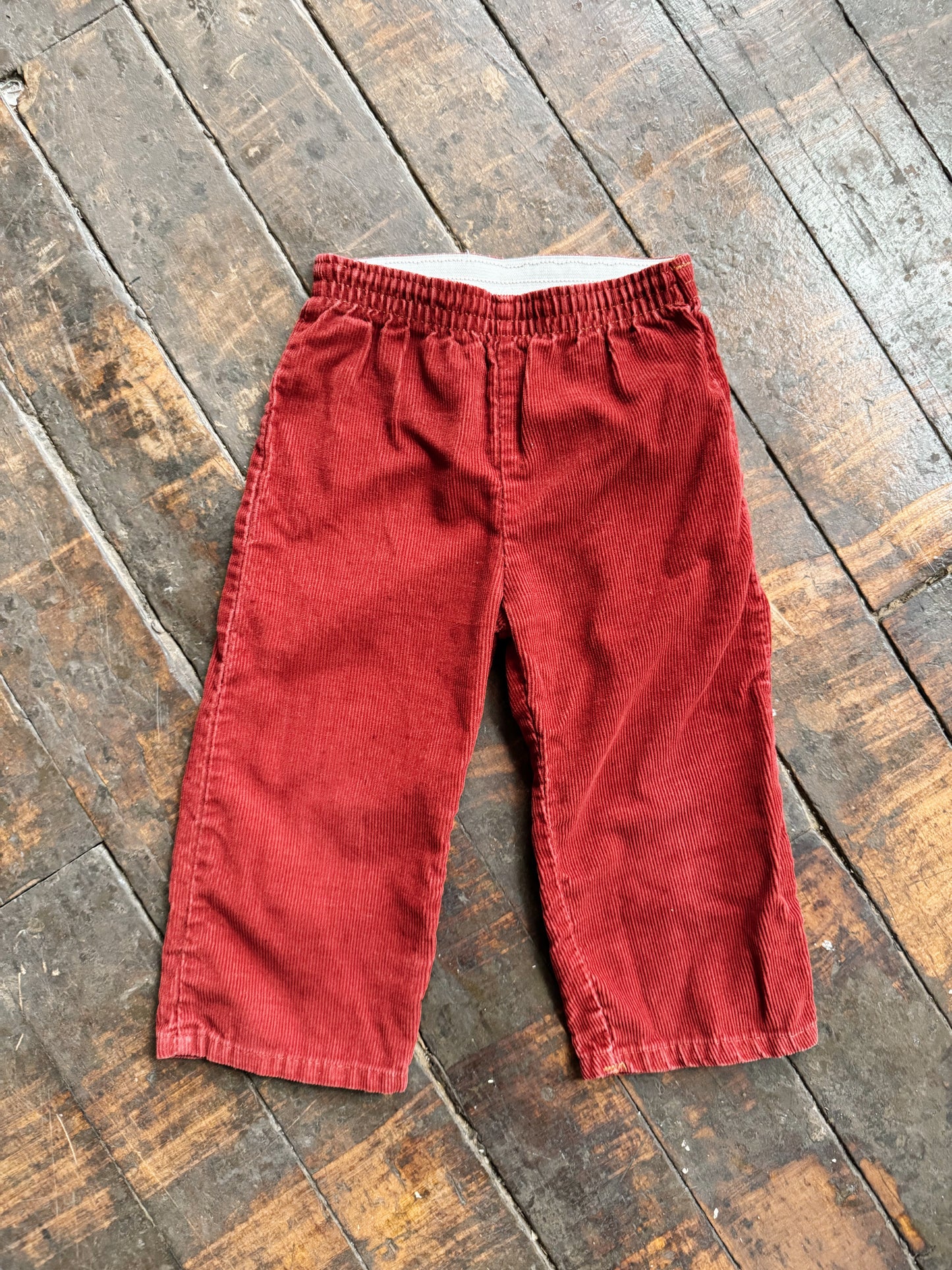 Burnt Corduroy Elastic Pant (18mths)