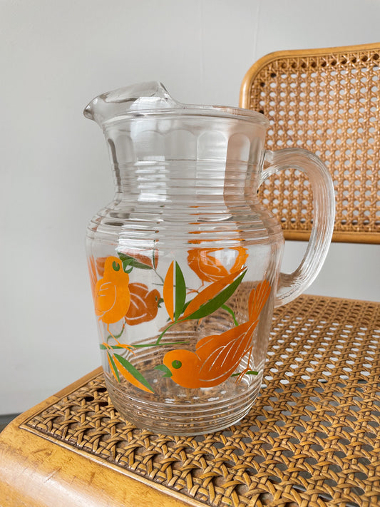 60s Morning Bird Pitcher