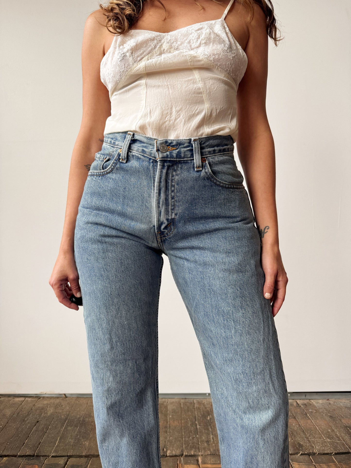 Levi's 505 Straight Leg Denim Jeans (28")