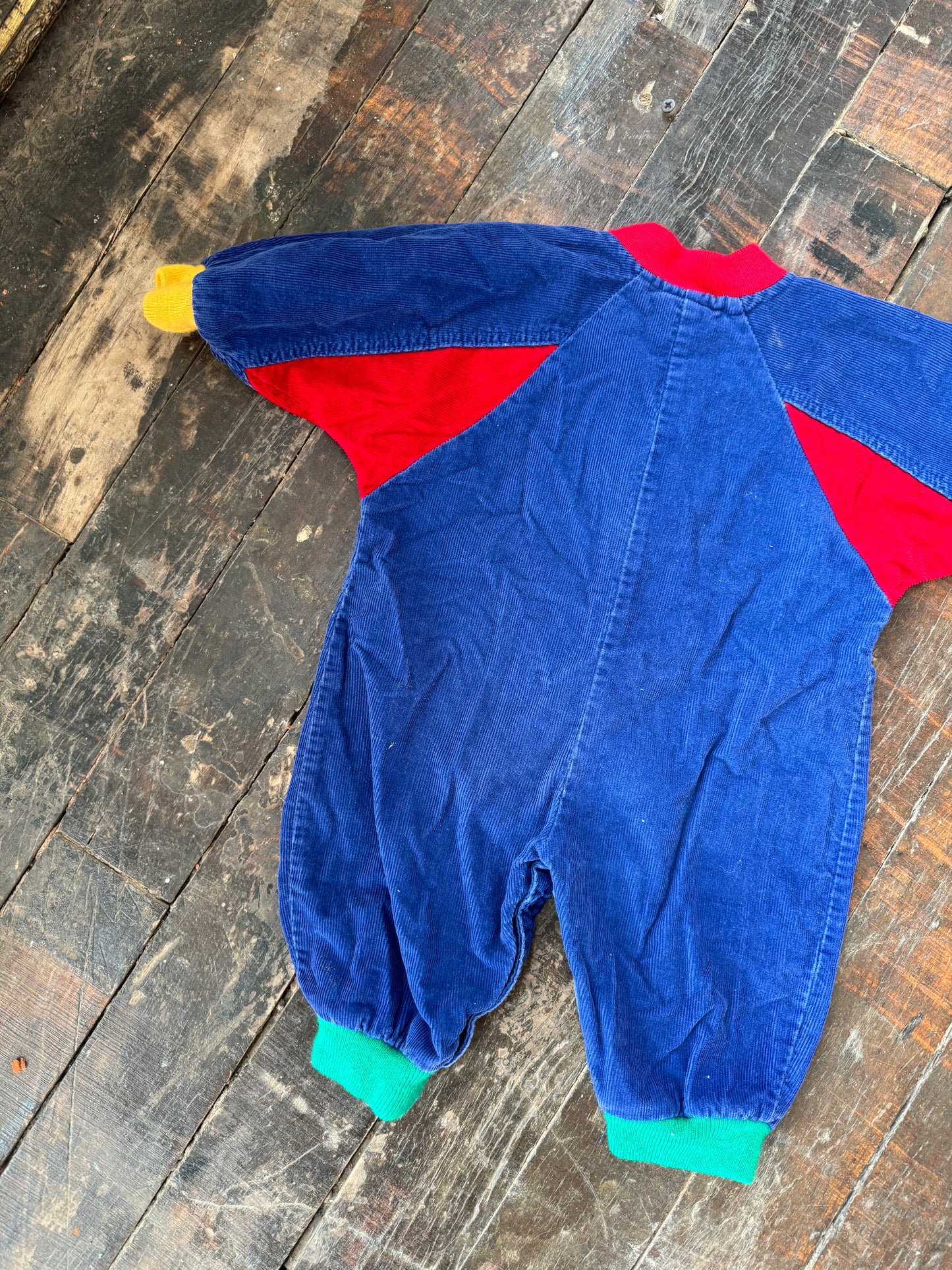 80s Space Invader Dolman Onesie (12mos)