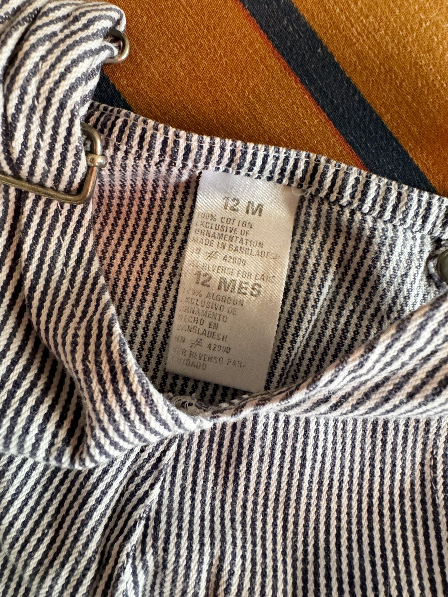 Railroad Overalls (12m)