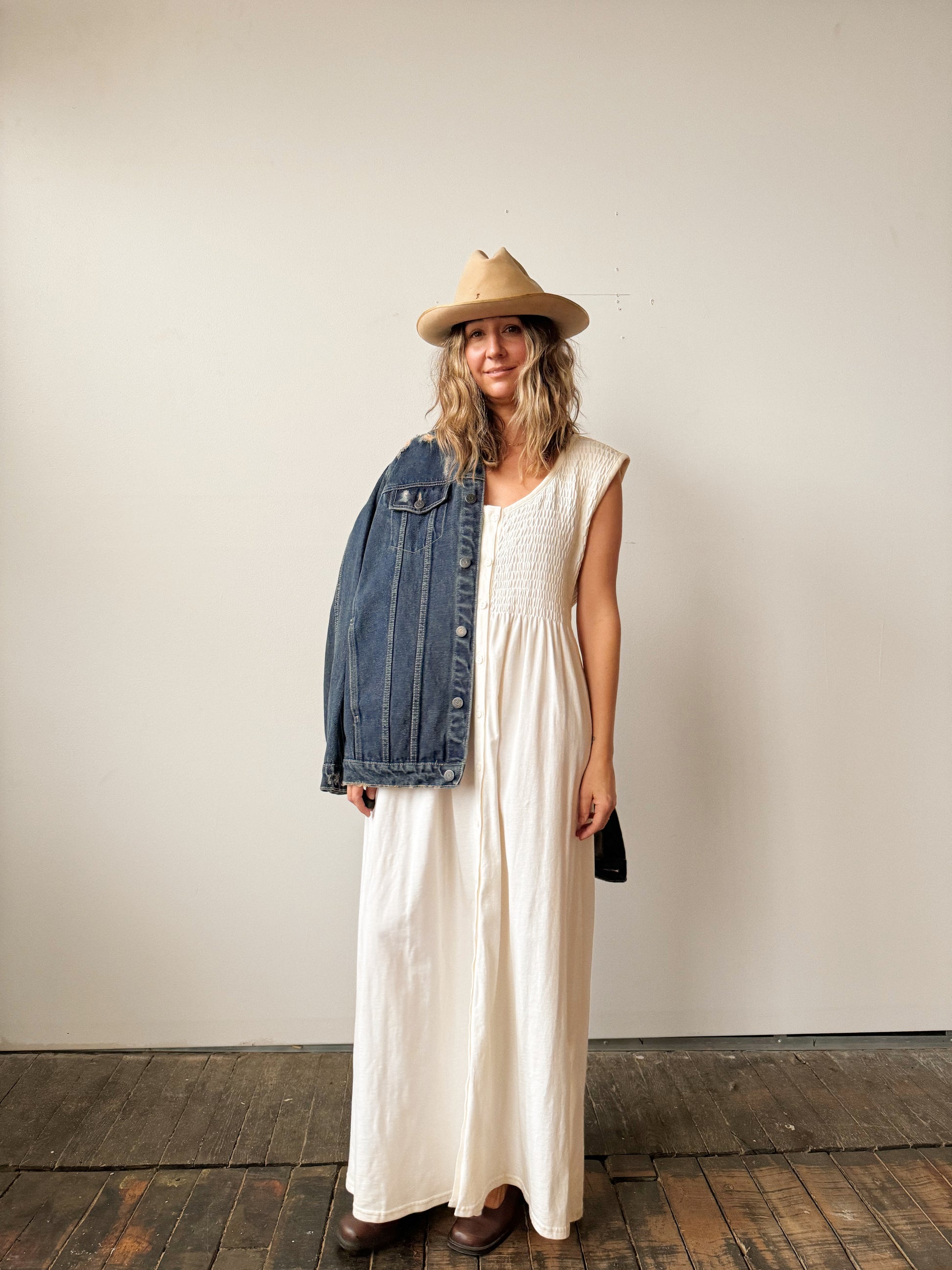 Studio Ease 90s Maxi Dress (L) dry vtg and Studio Ease 90s Maxi Dress (L) dry vtg and