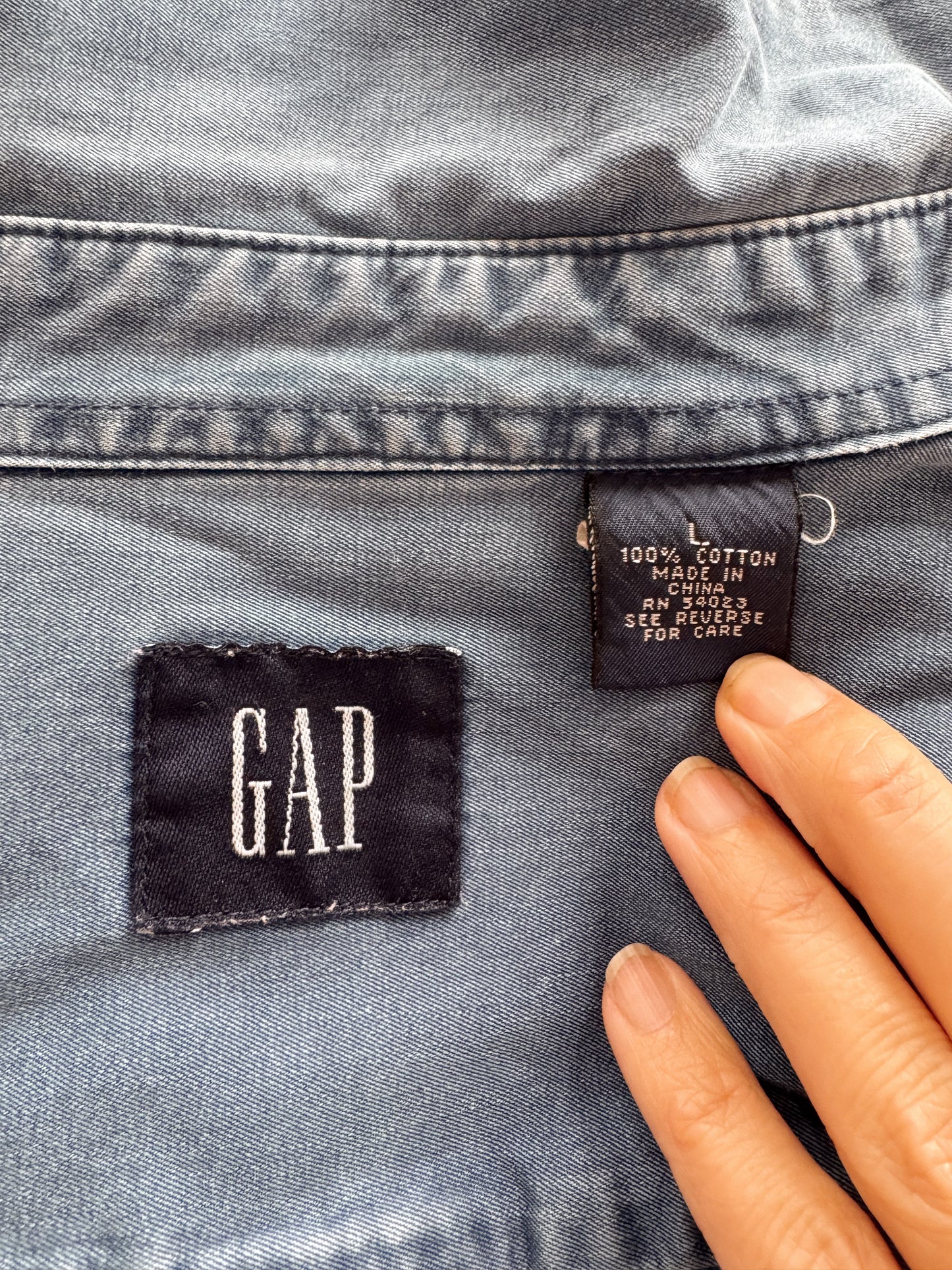 The Gap Denim Shirt (L)