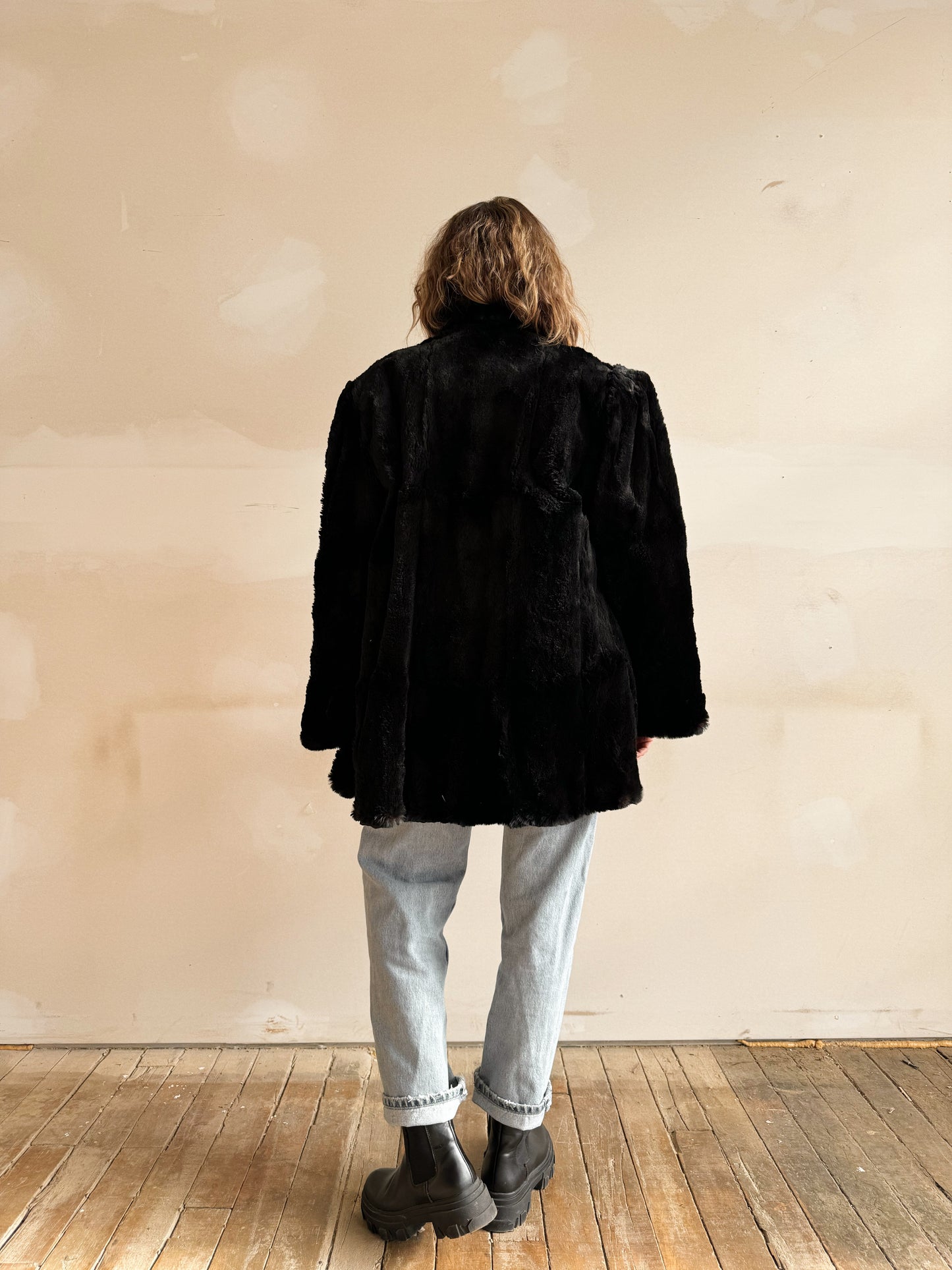 Oversize Fur Coat (L)