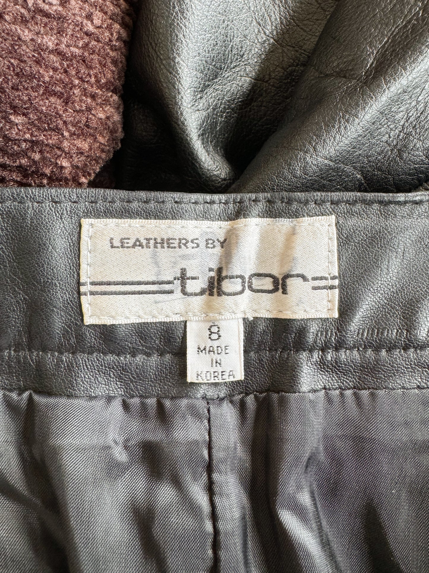 80s Leather Trouser (27”)