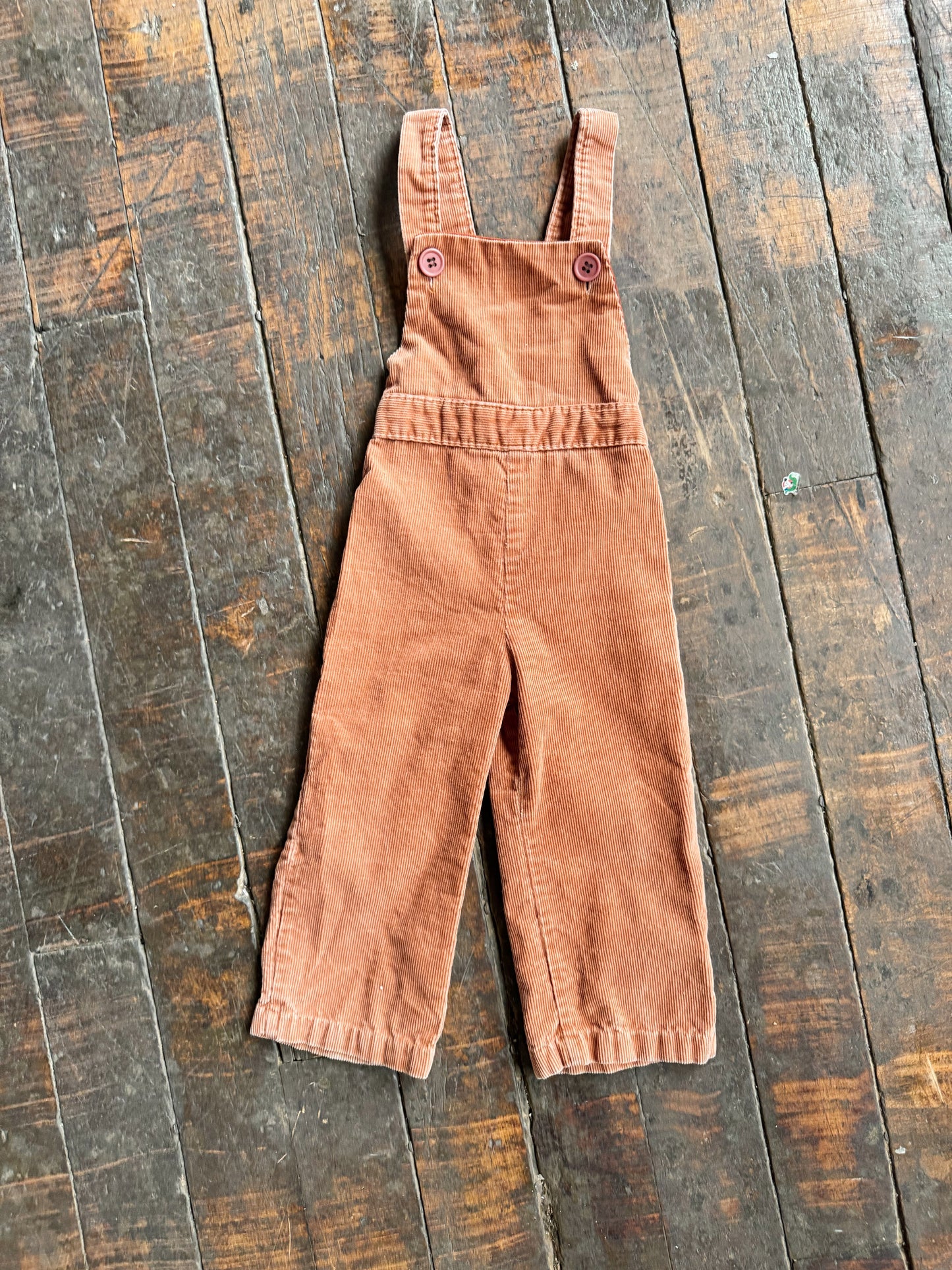 Stone 80s Corduroy Overalls (2T)