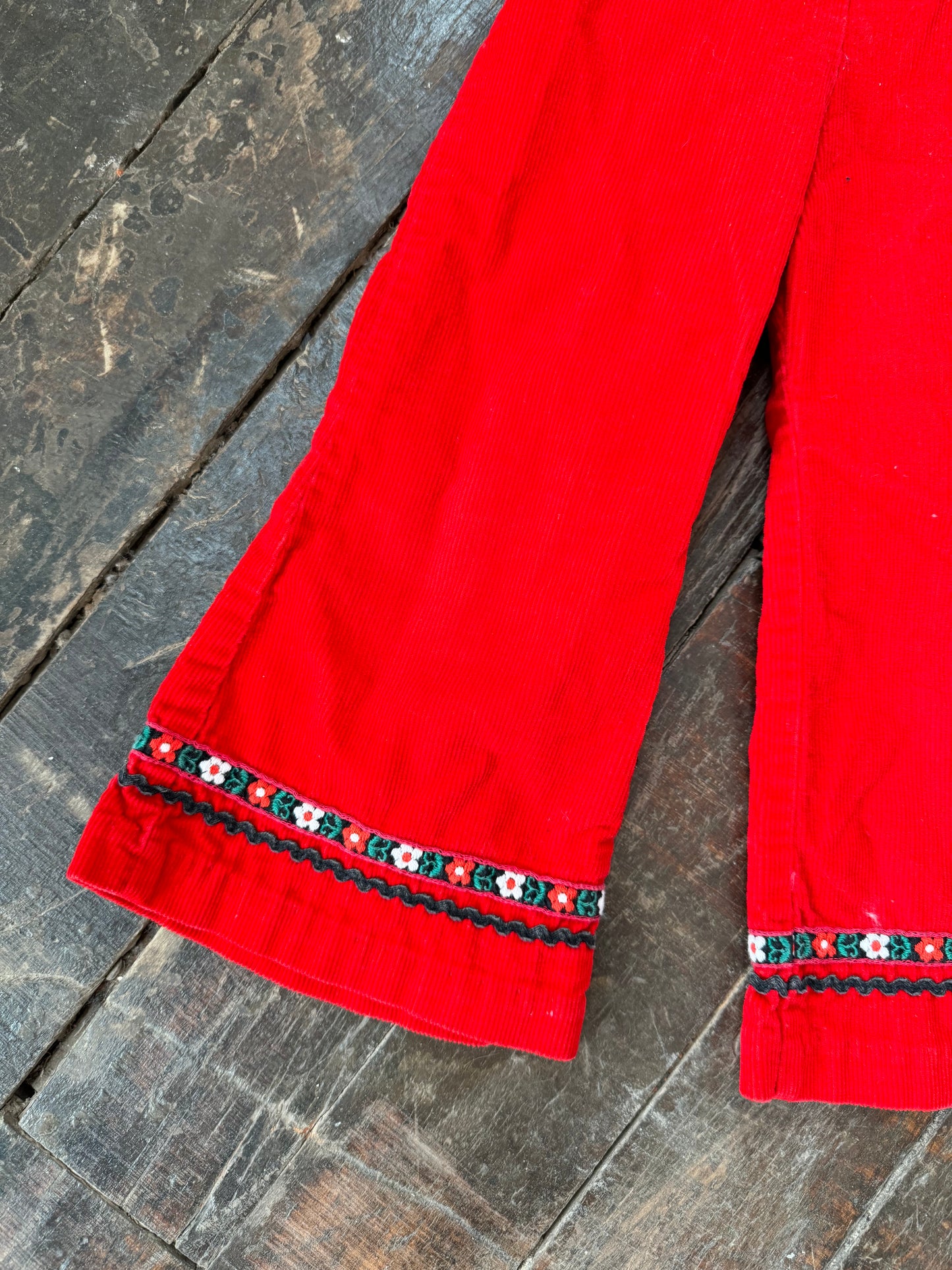 70s Corduroy Bell Pant (3T)