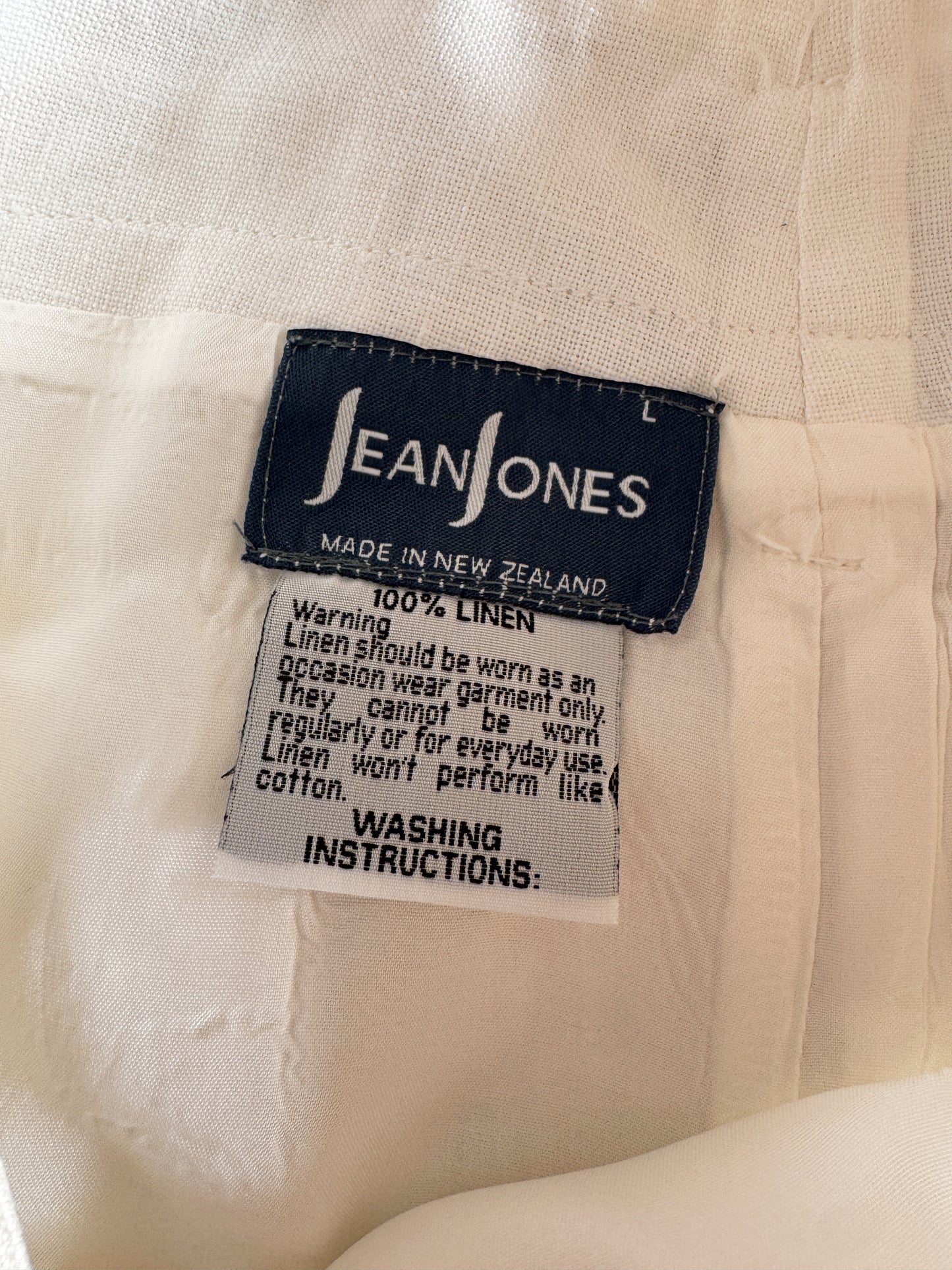 Linen Long 00s Shorts (32")