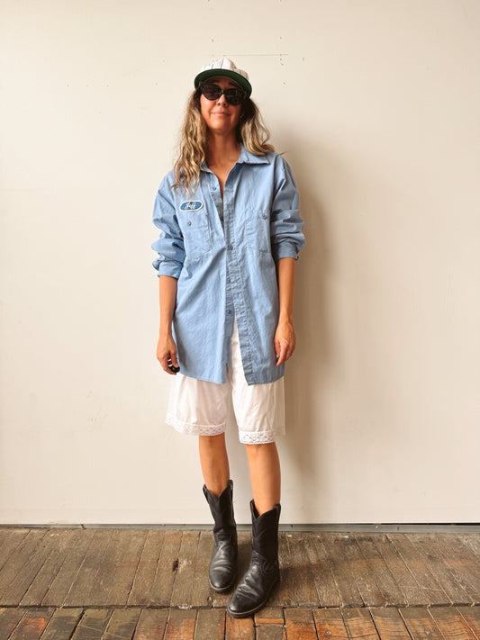 Vintage Mens Work Shirt (L)