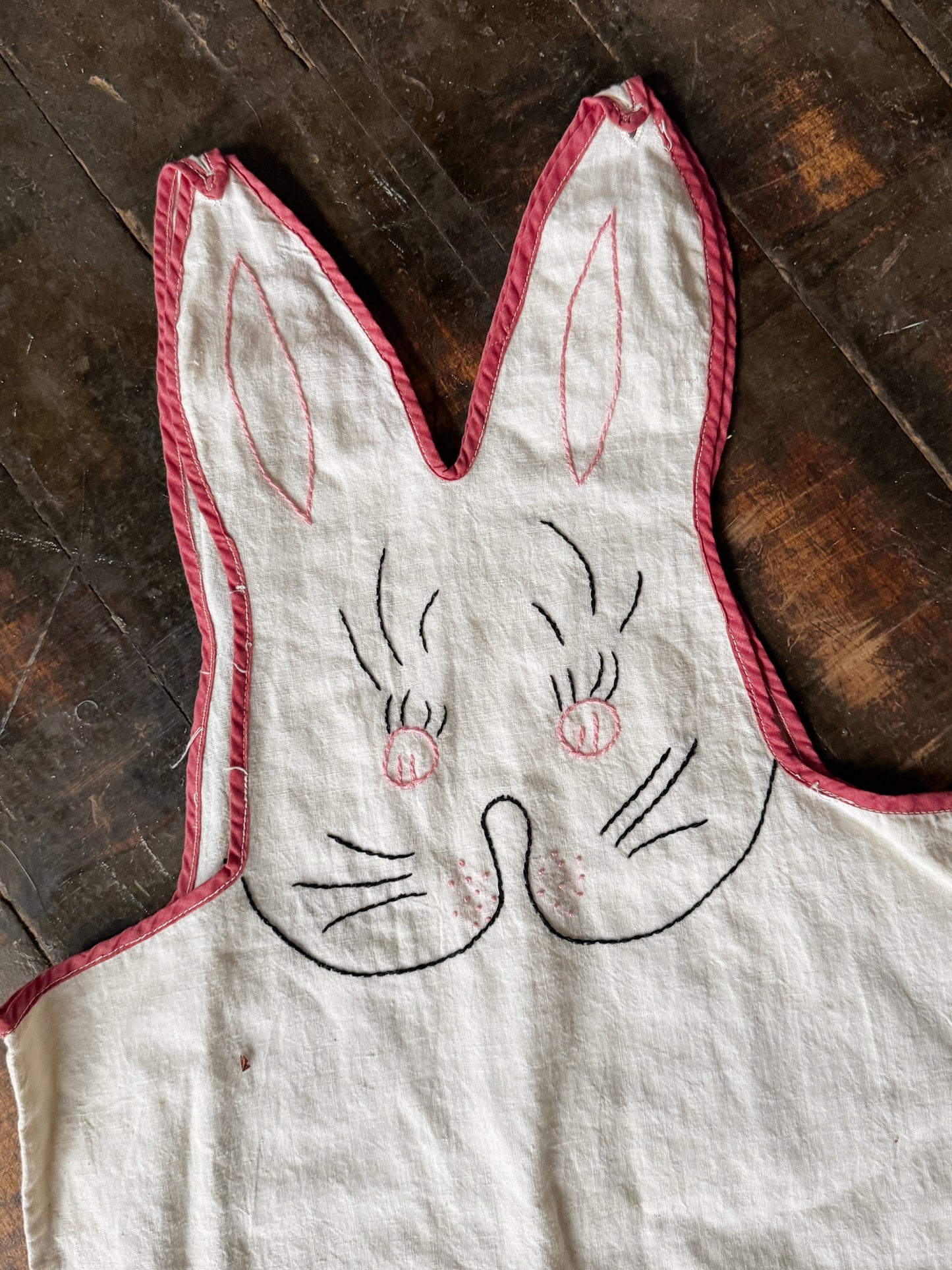 1940s Bunny Cotton Romper (12mths)