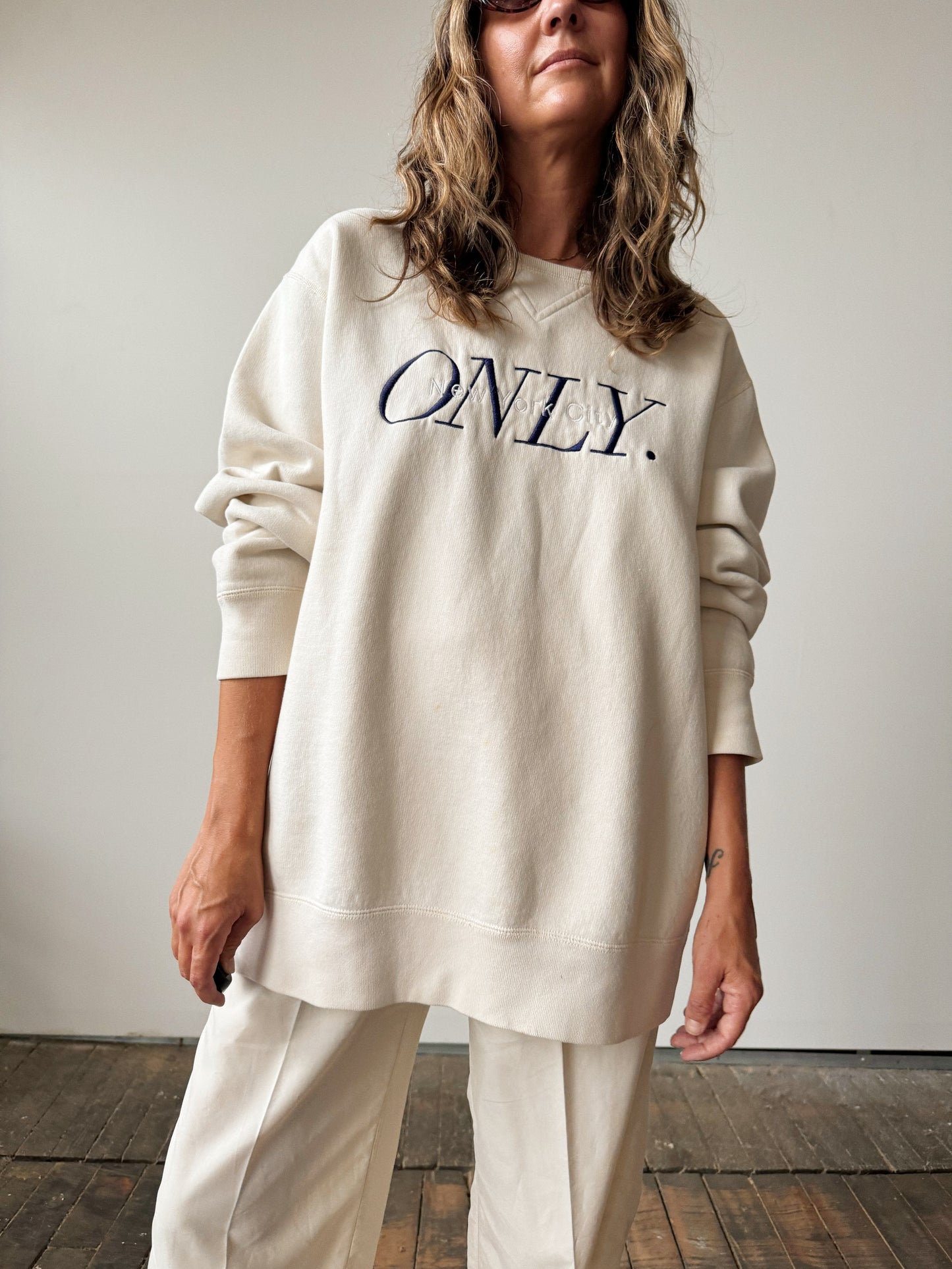 Only. NY Crewneck Sweatshirt (L)