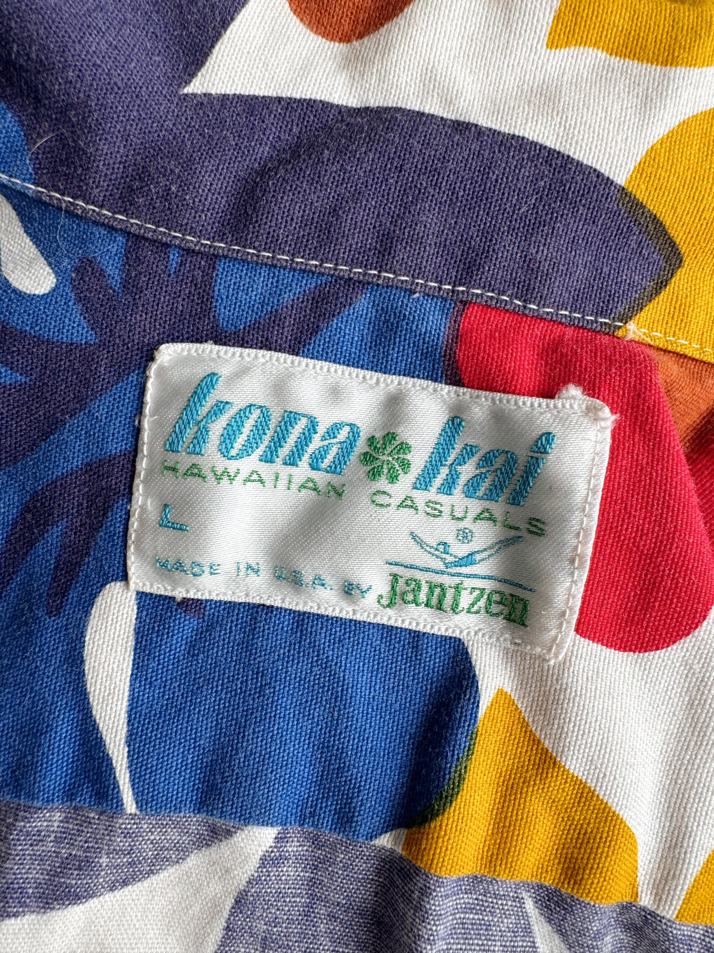 60s Kona Kai Hawaiian Shirt (L)